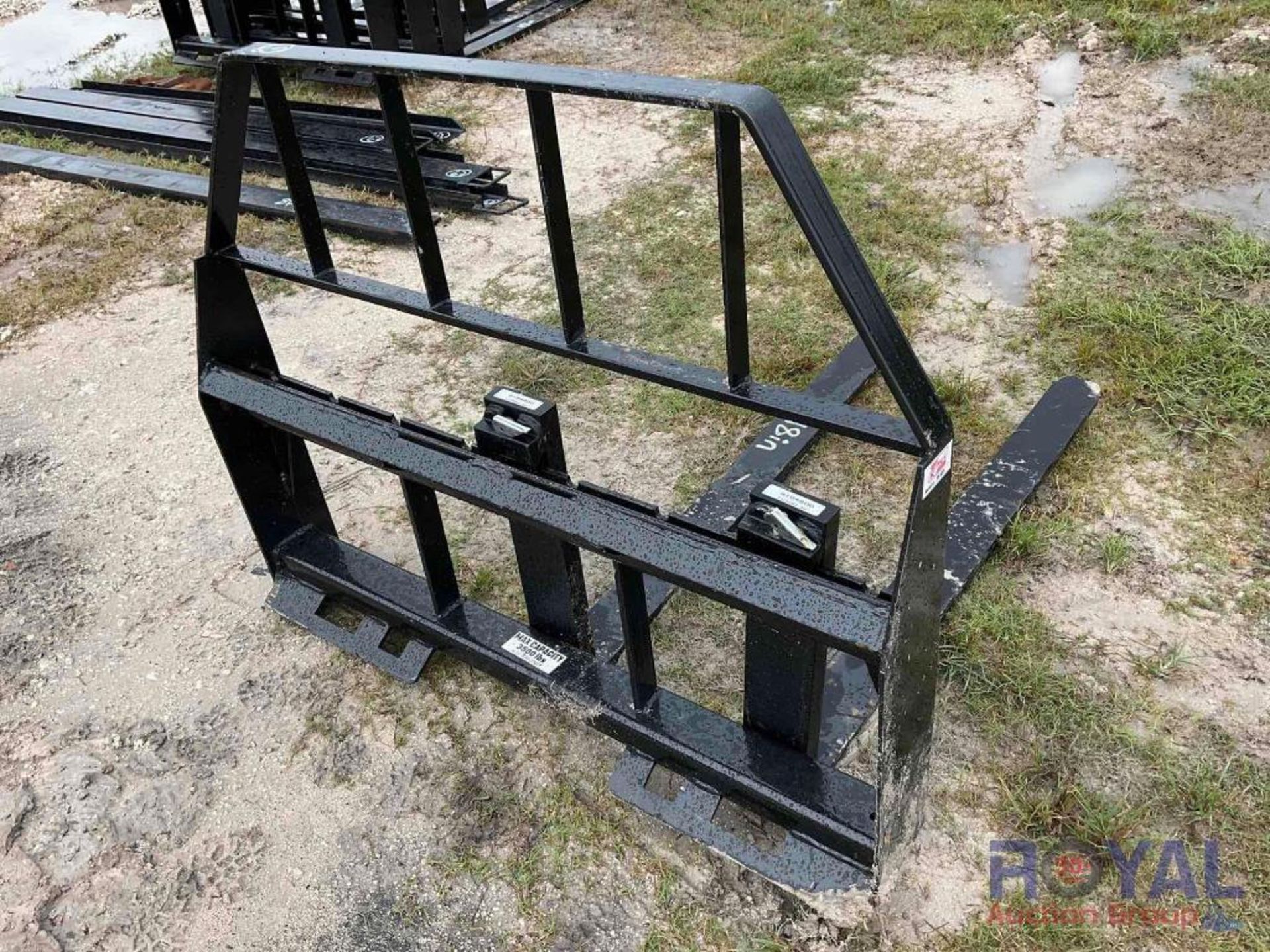 2023 Kivel 3500LB 48in Fork Skid Steer Attachment - Image 2 of 4