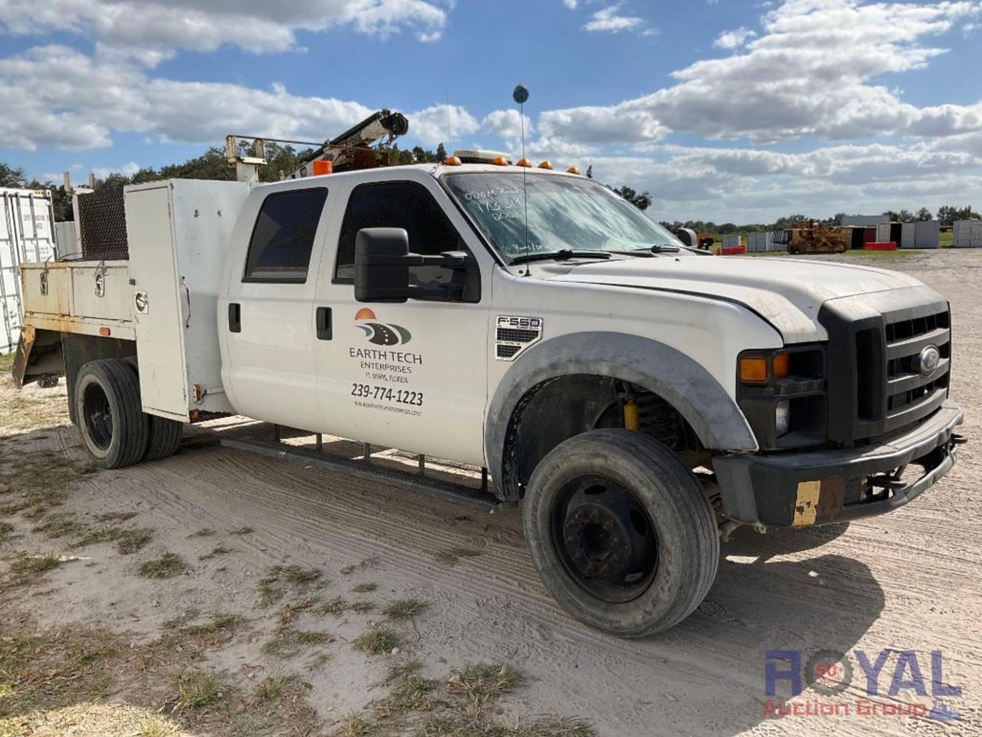 2008 Ford F550 MT 105 Crane Service Truck - Image 2 of 35