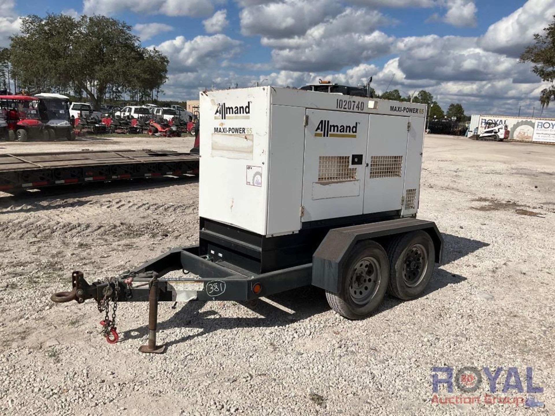 2014 Allmand MP65-8C1 T/A Towable Generator