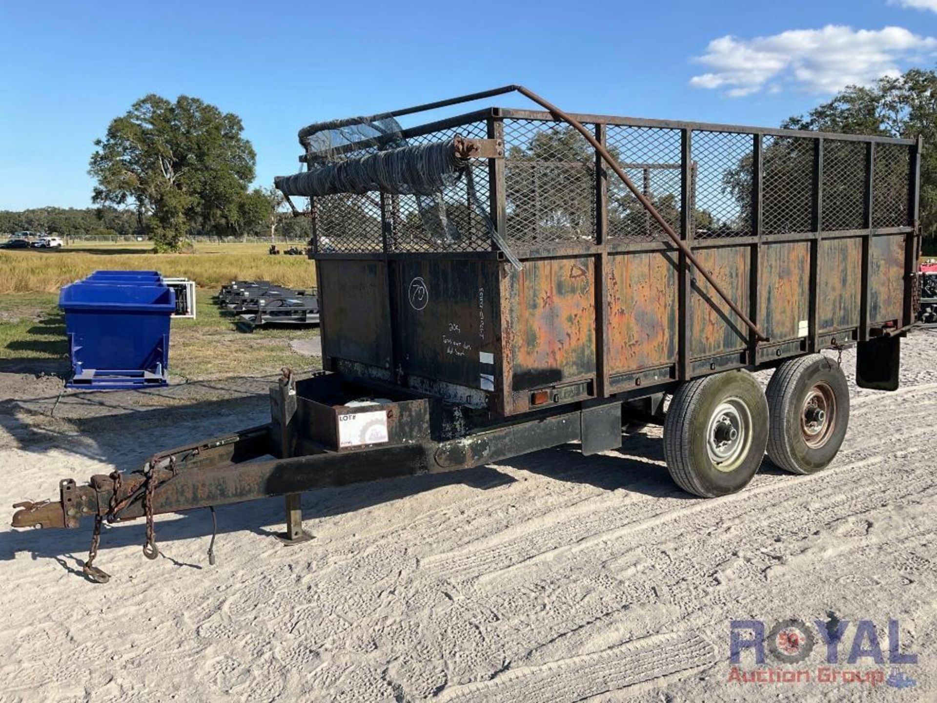 2000 Crosley 12ft Hydraulic Dump Trailer