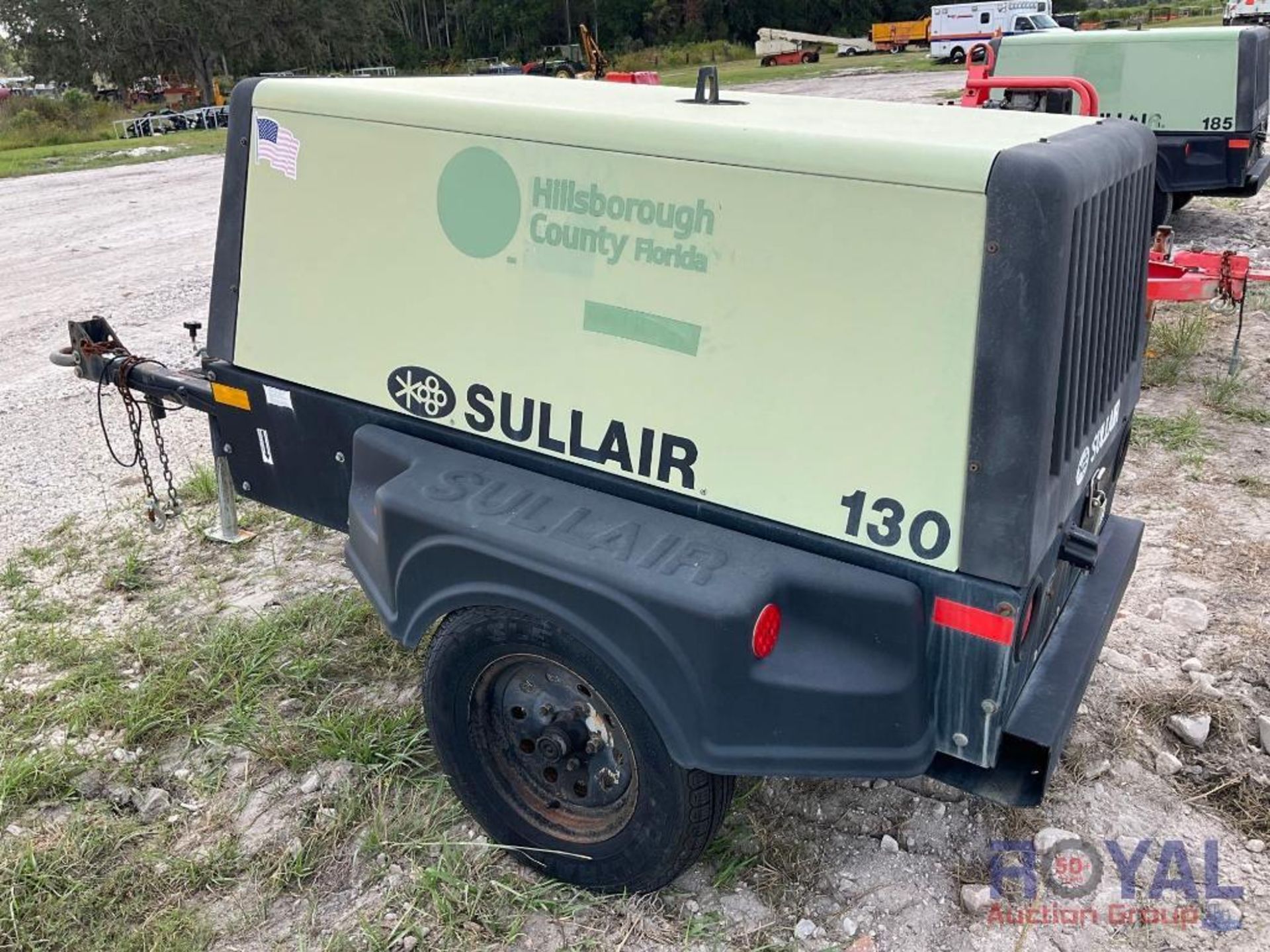 Sullair 130 S/A Towable Air Compressor - Image 4 of 15