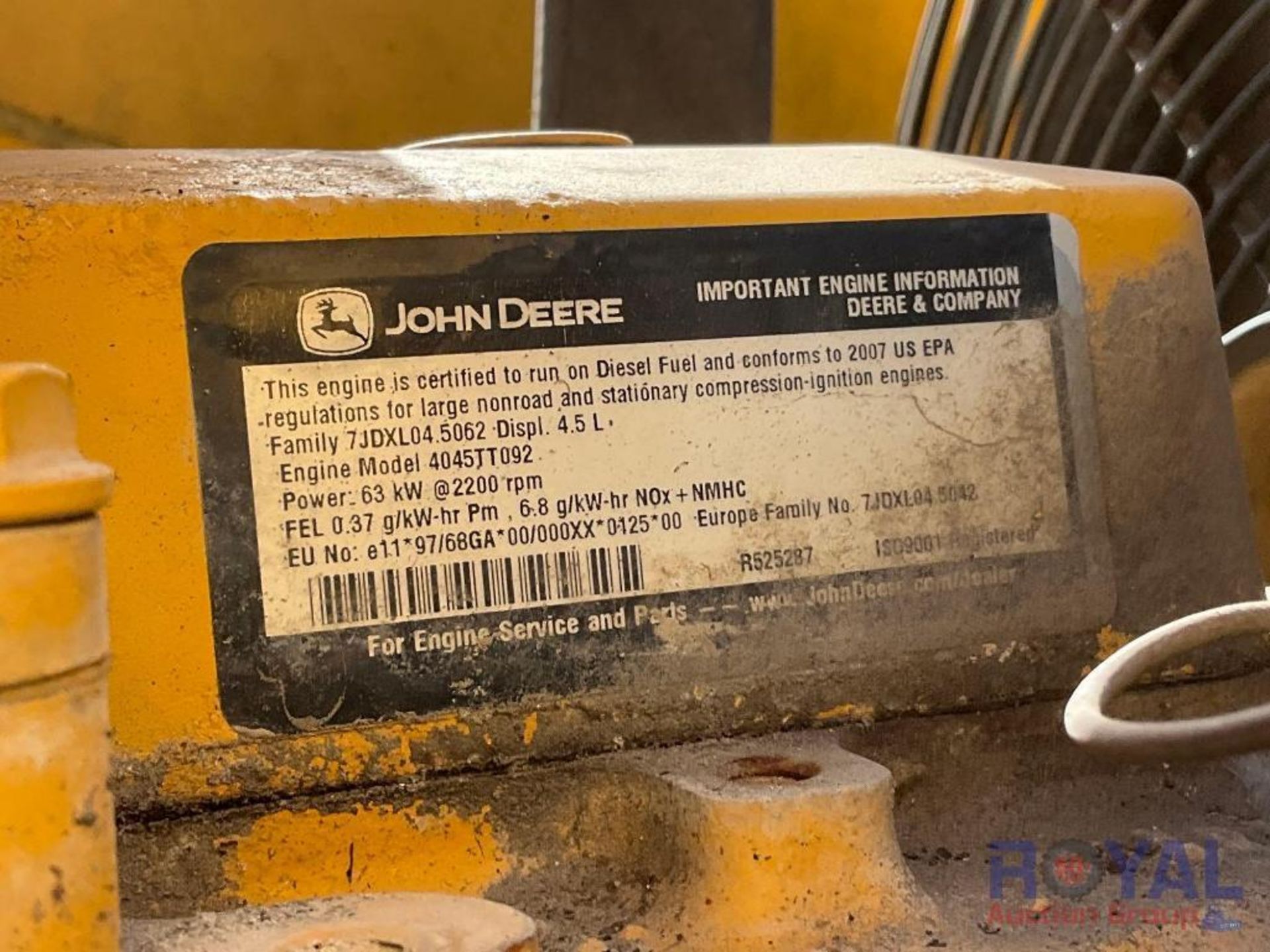2008 John Deere 210LE Box Blade Loader - Image 8 of 25