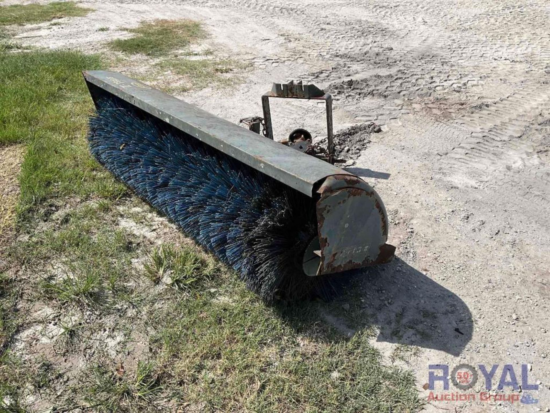 Angle Broom Skid Steer Attachment - Image 6 of 6