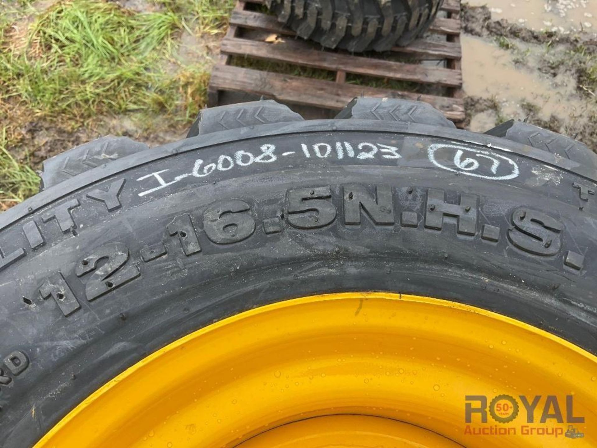 Set of 4 Forerunner 12-16.5.N.H.S Tires and Wheels - Image 3 of 3