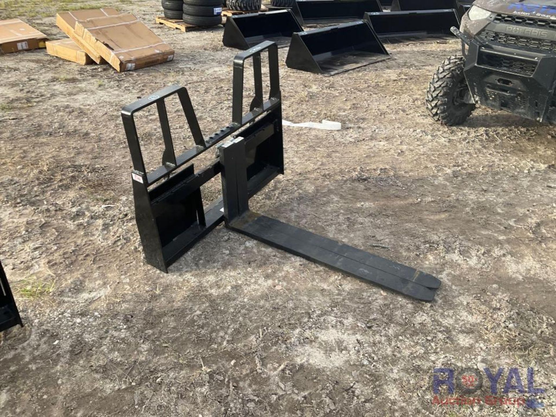 2023 Kivel 4200LBS 48in Skid Steer Fork Attachment - Image 2 of 6