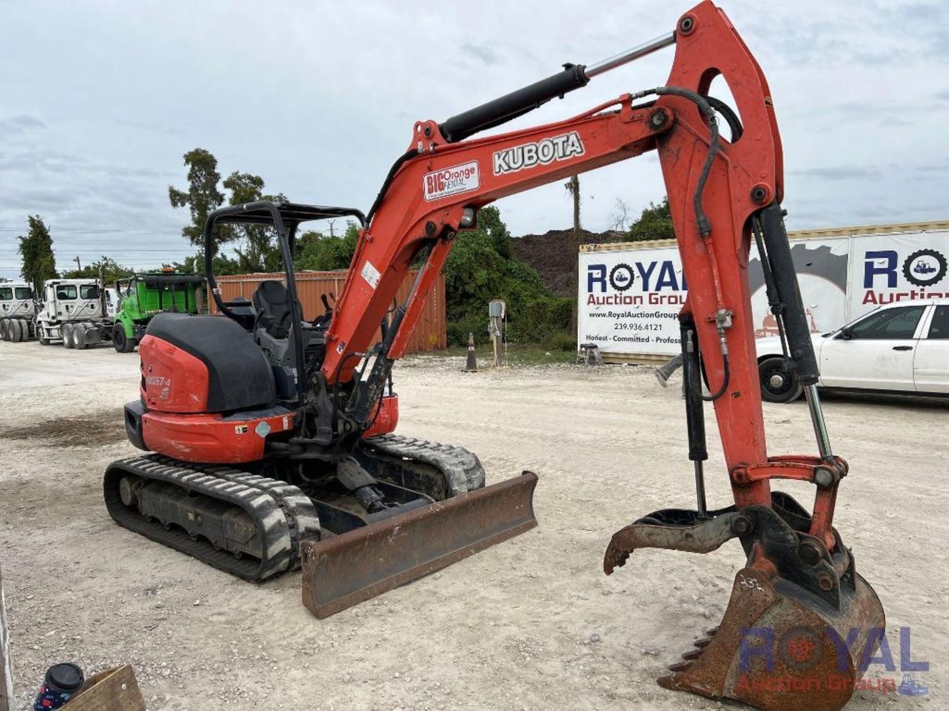 2019 Kubota KX057-4 Compact Excavator - Image 2 of 3