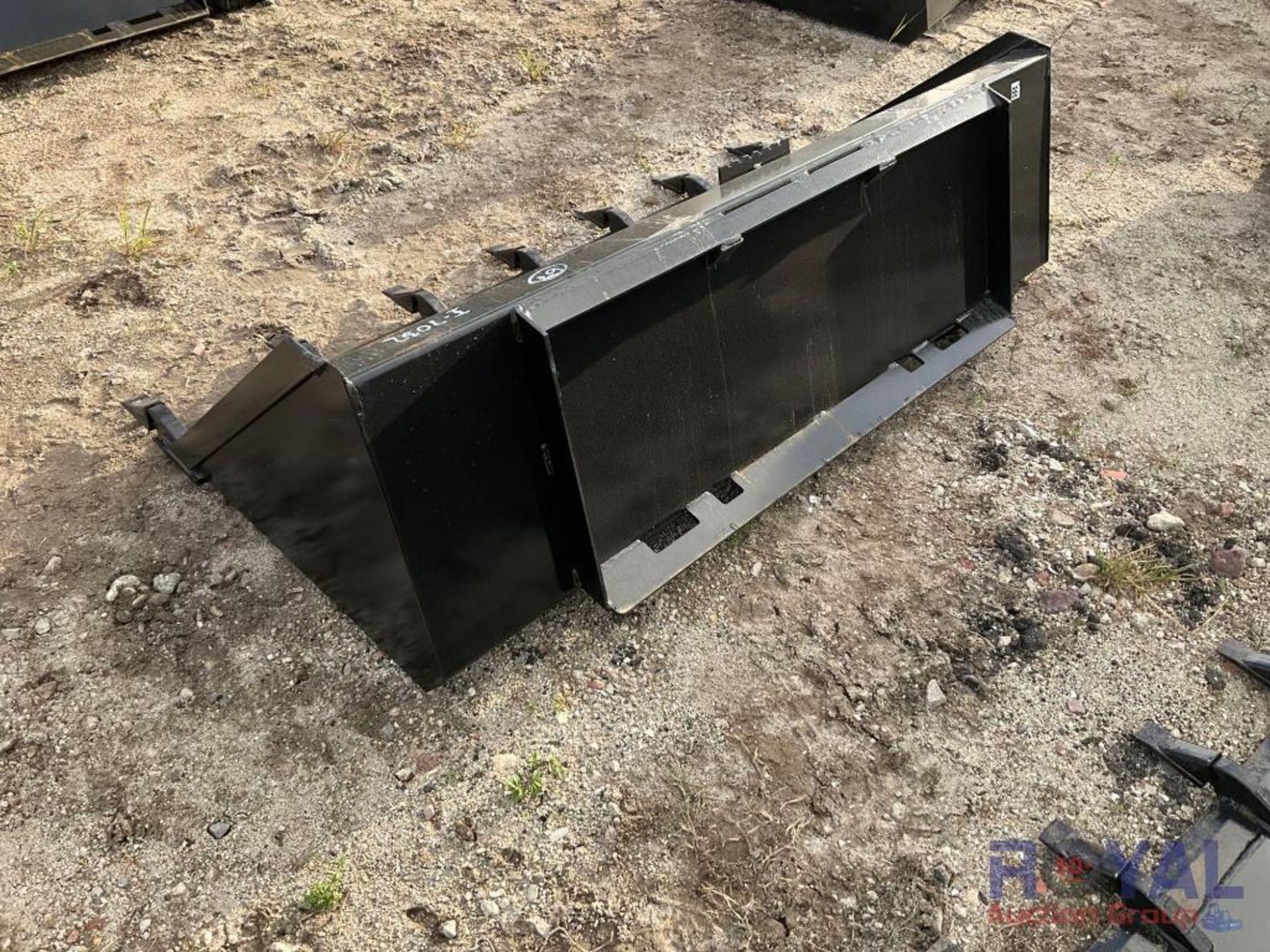 2023 66in Skid Steer Bucket with Teeth Attachment - Image 3 of 5