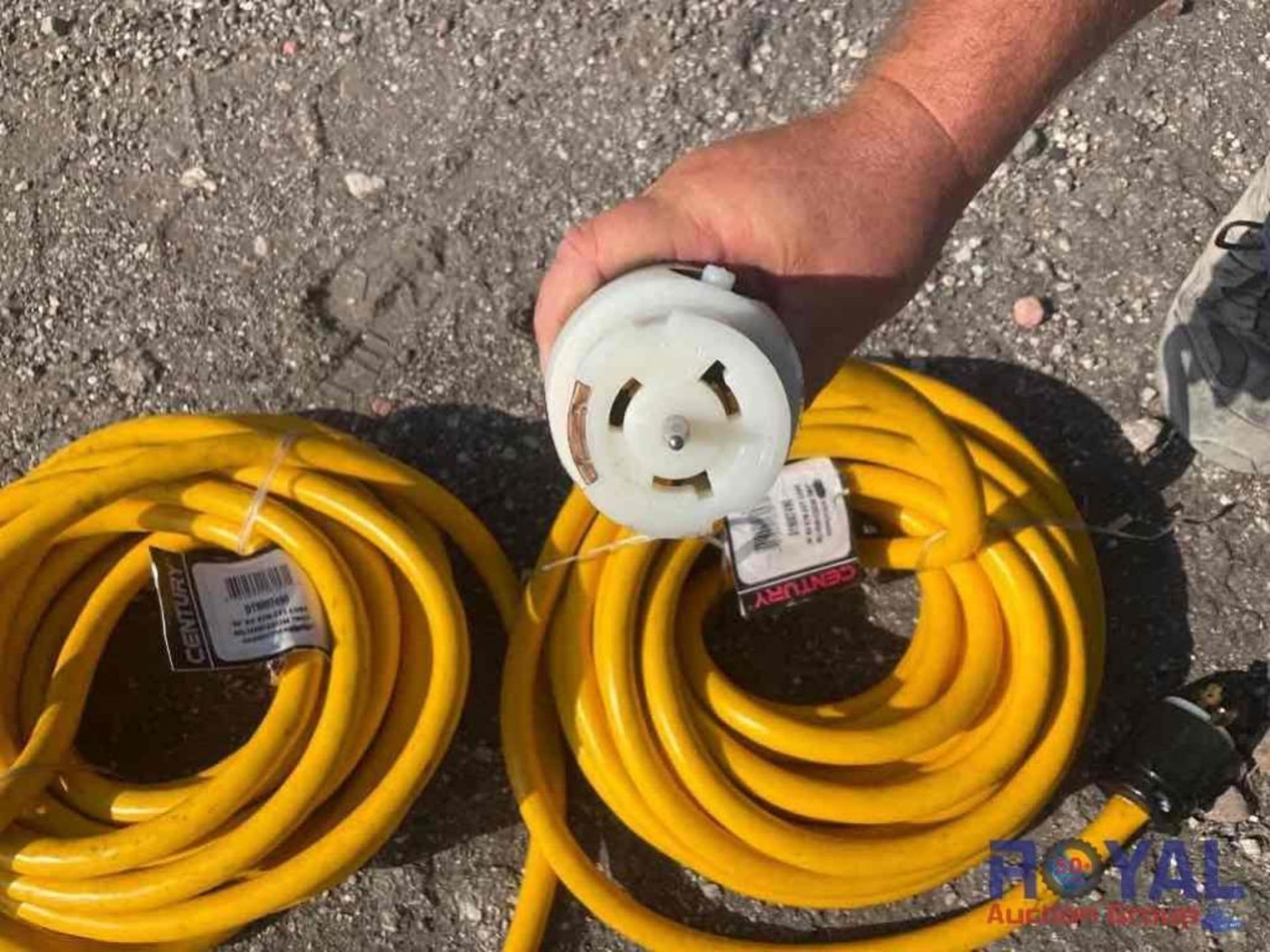 2-Century Wire Power Cords, Yellow, 50 Ft 8/4 Cable - Image 6 of 7