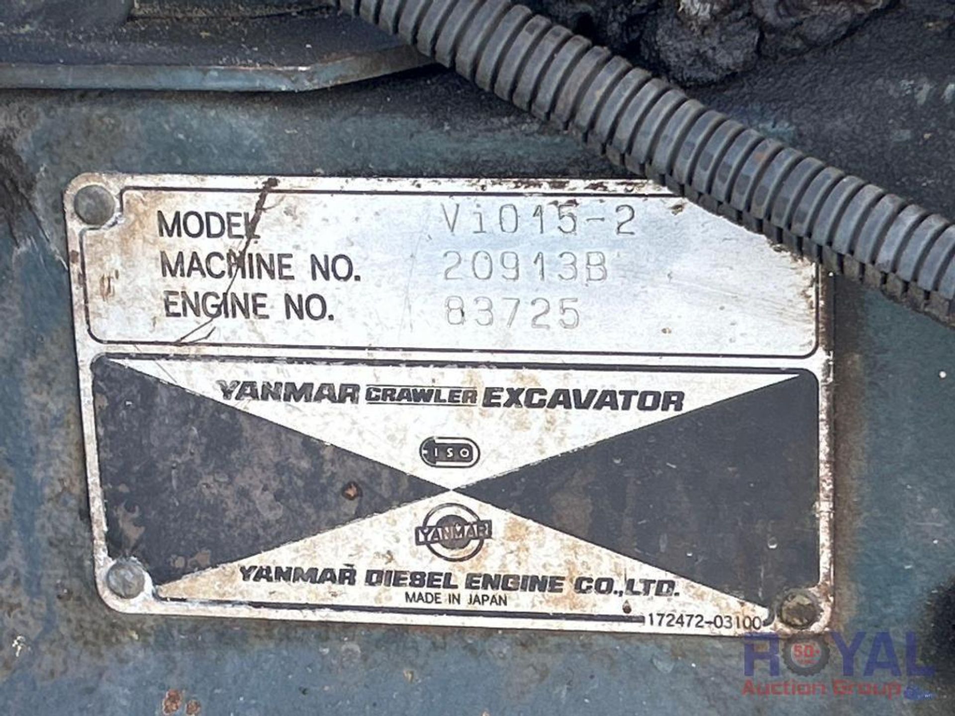 2002 Yanmar Vio15-2 Mini Crawler Excavator - Image 5 of 25