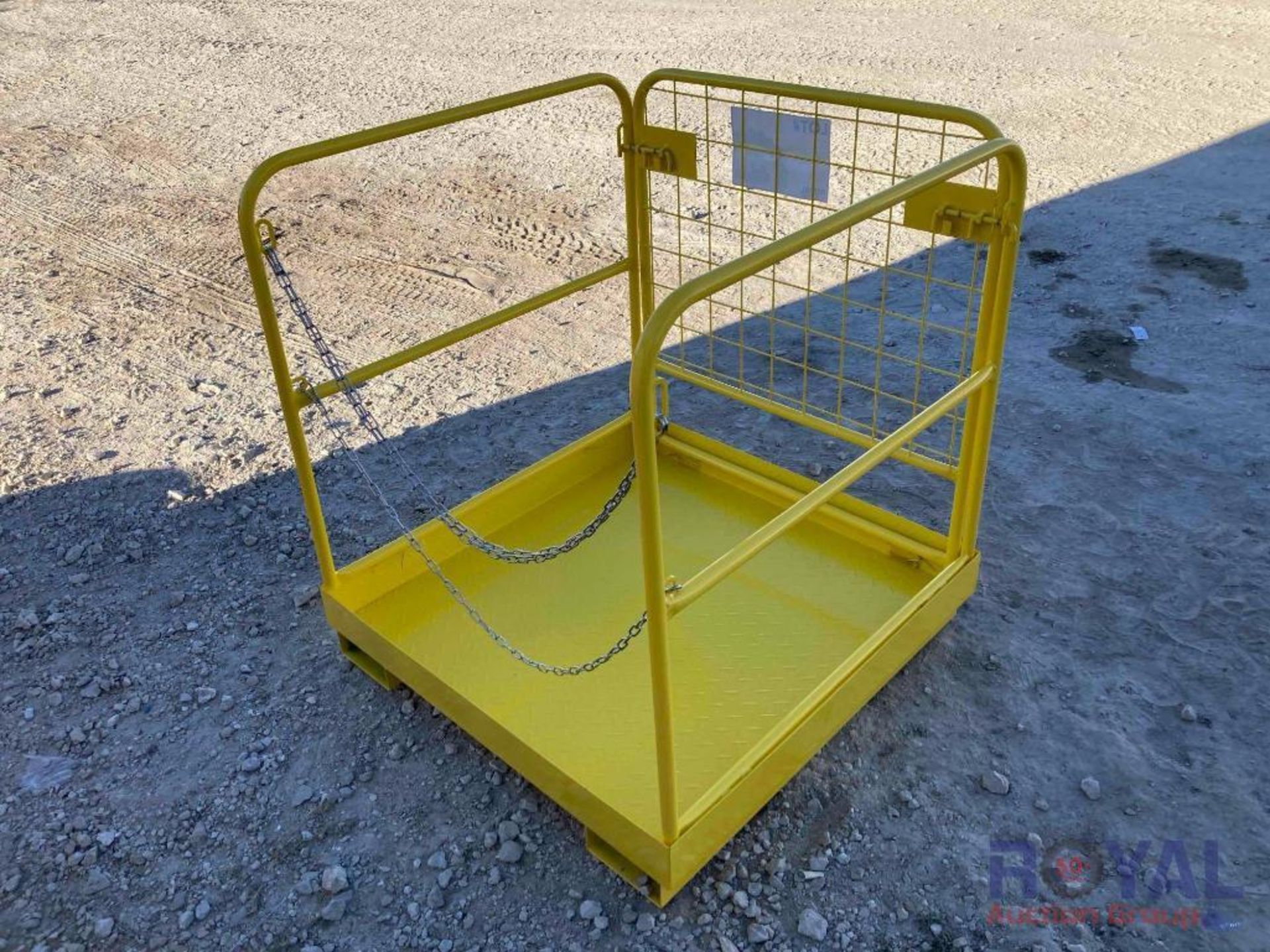 2023 37 in x 37 in Forklift Safety Basket - Image 3 of 8