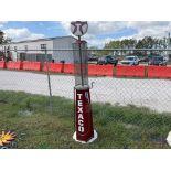 Texaco Themed Sheet Metal Gas Pump Decoration