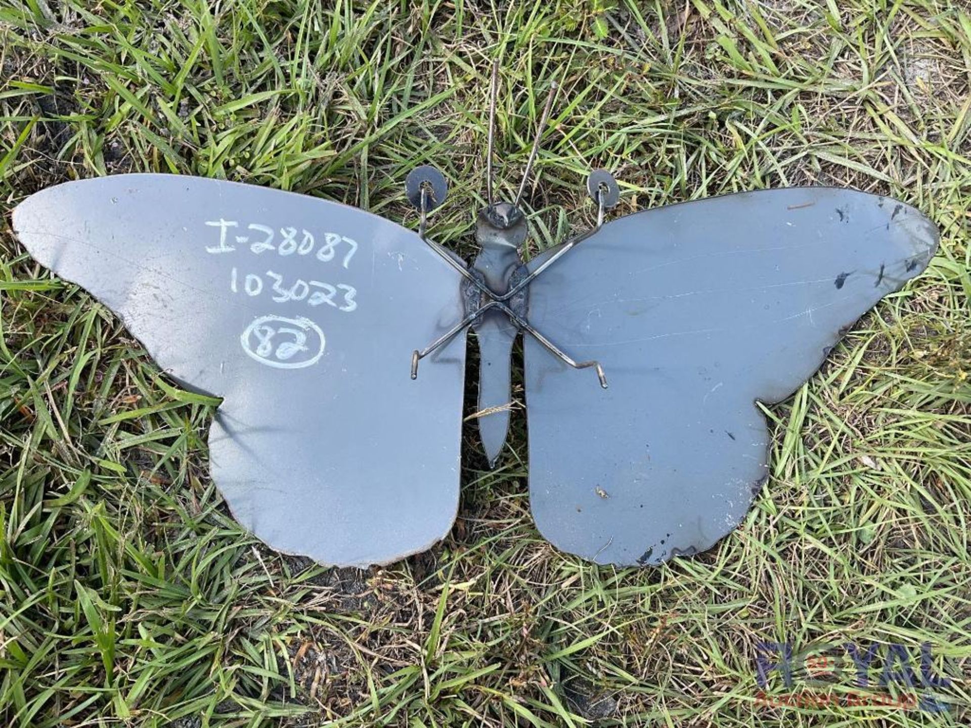 Sheet Metal Butterfly Decoration - Image 2 of 2