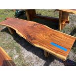 Solid Teak Wood Bench