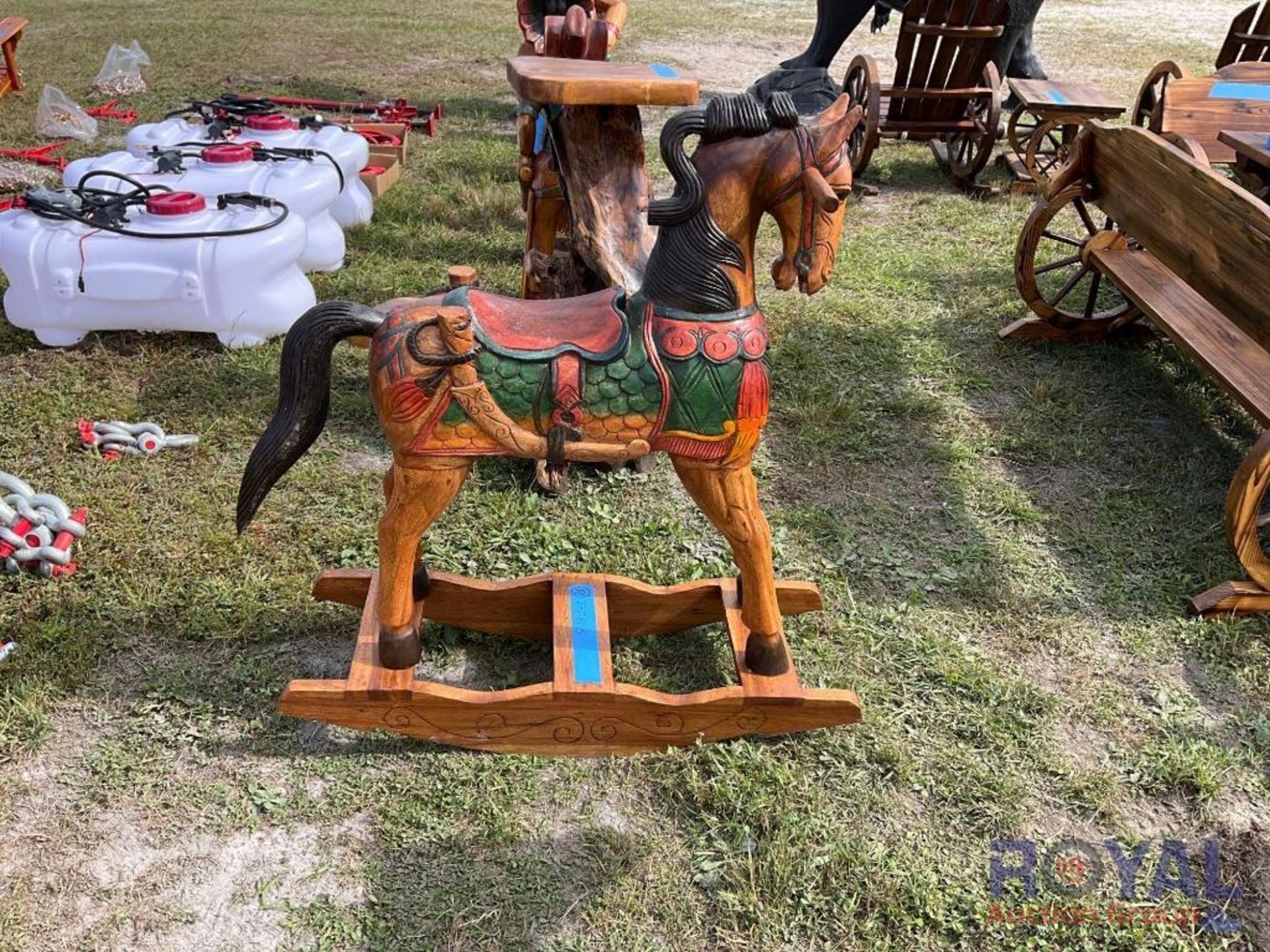 Wooden Rocking Horse - Image 4 of 4