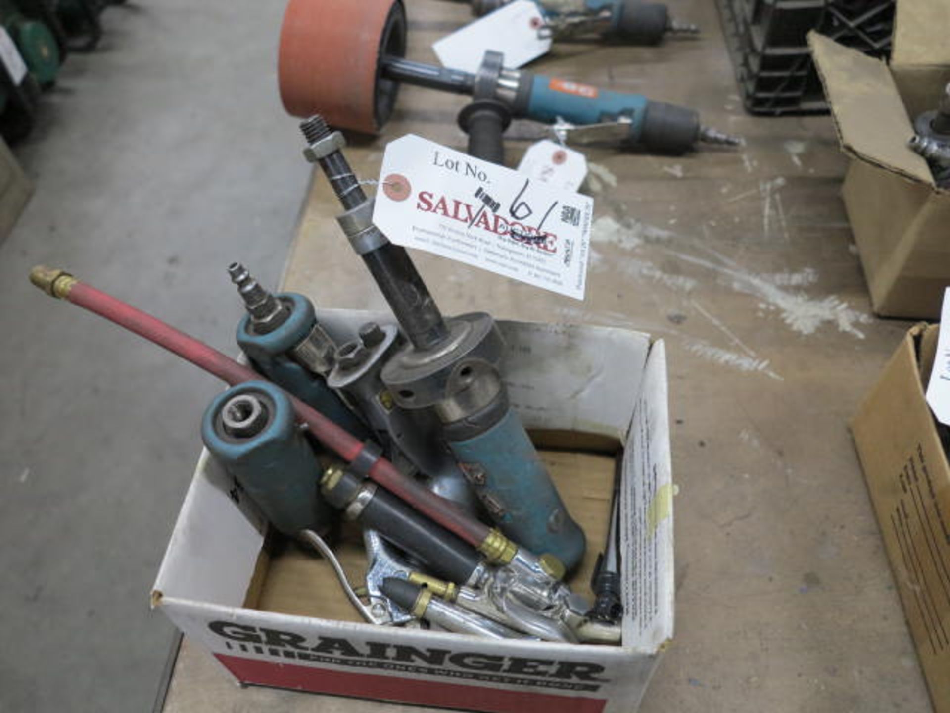 Lot Miscellaneous Air Grinders