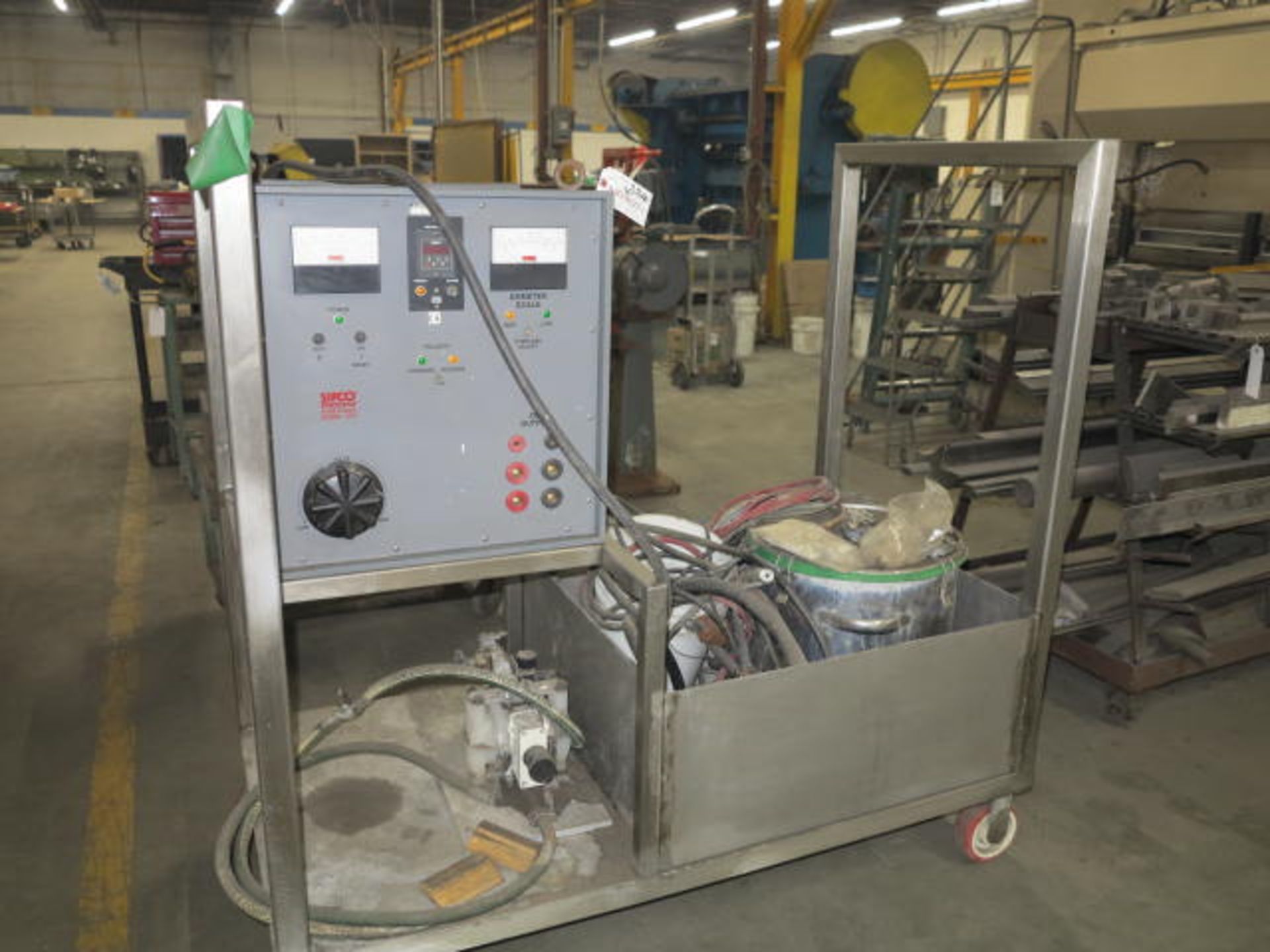 System to Remove Blueing and Tinting From Stainless Steel Includes: Sifco Model SPD 300 AMP Power