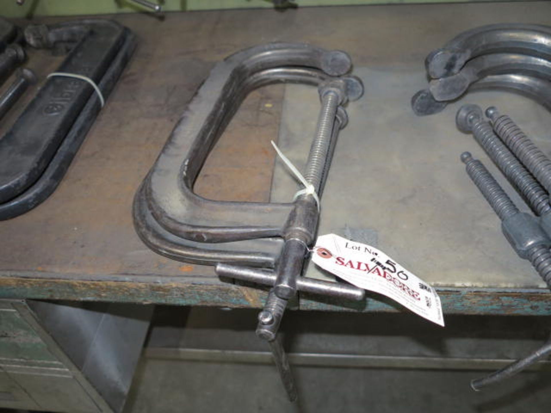 Lot (2) 10'' C Clamps