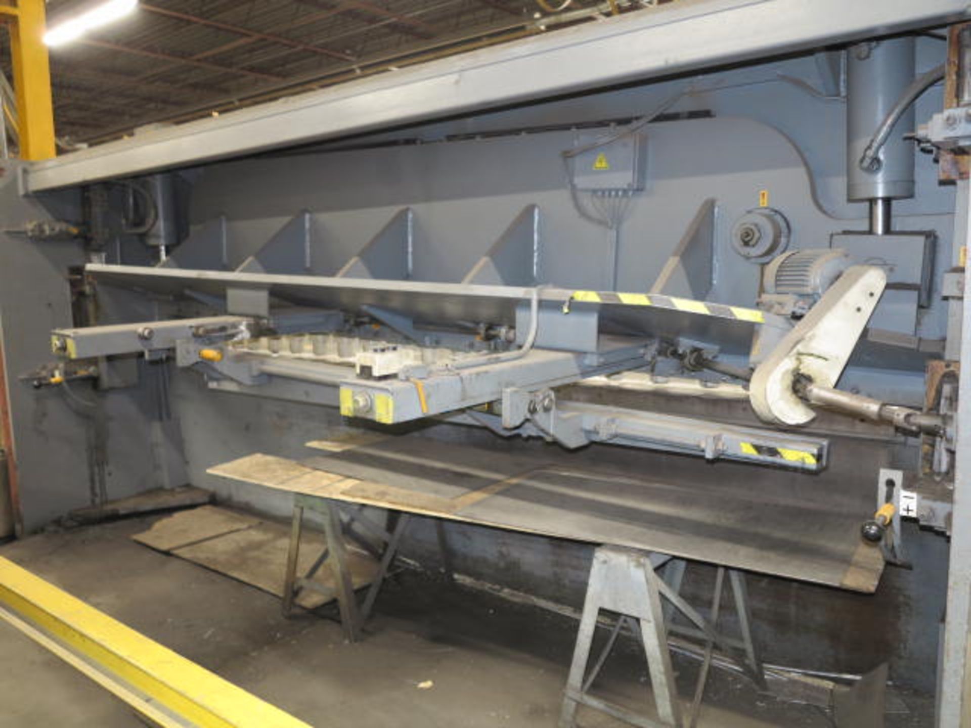 Atlantic Model HDS.12.3/8 Hydraulic Plate Shear, 220/440V, 25 Hp Motor, 12' Blade, Servo Back Gage - Image 2 of 7