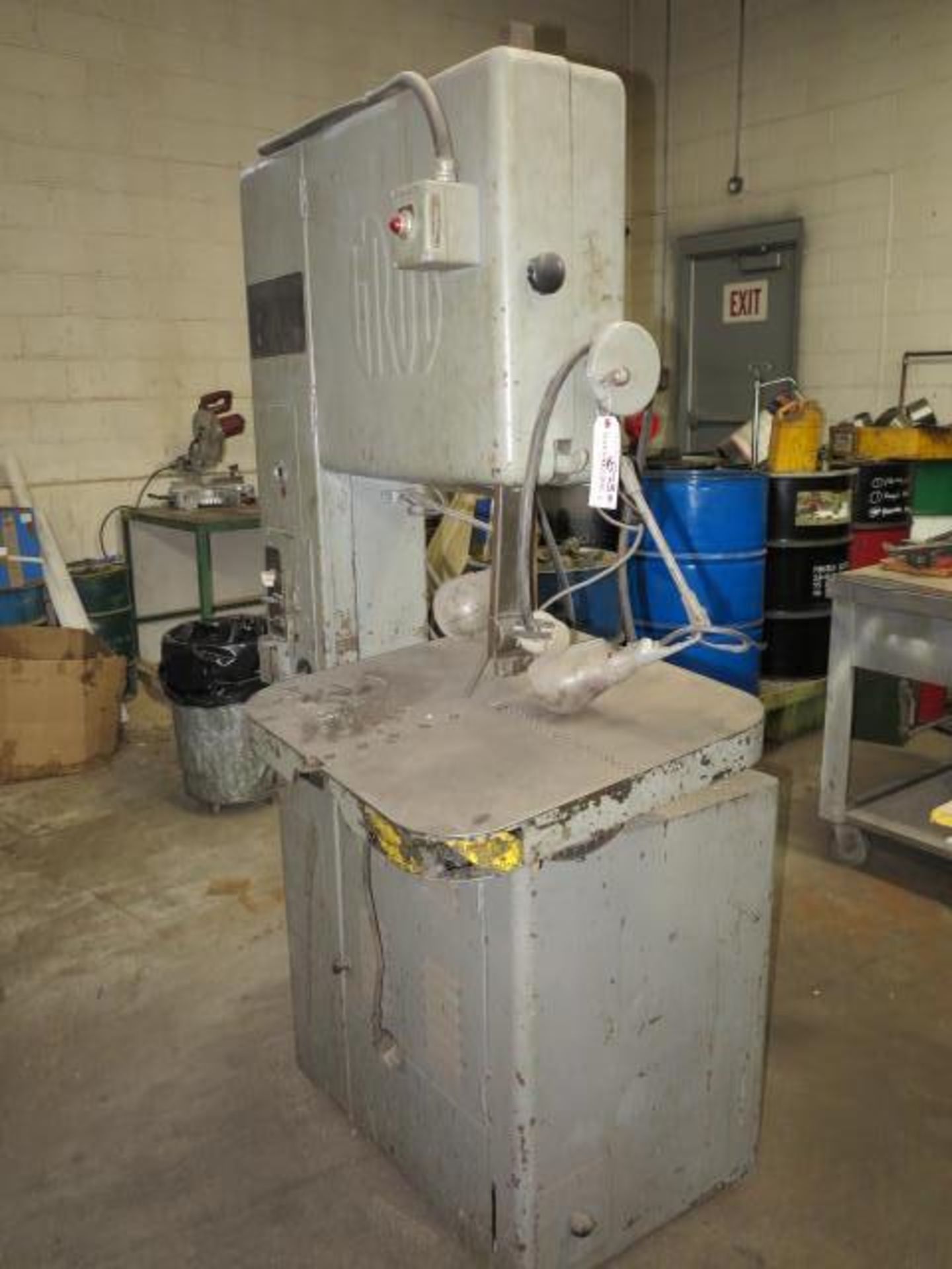 Grob Vertical Band Saw