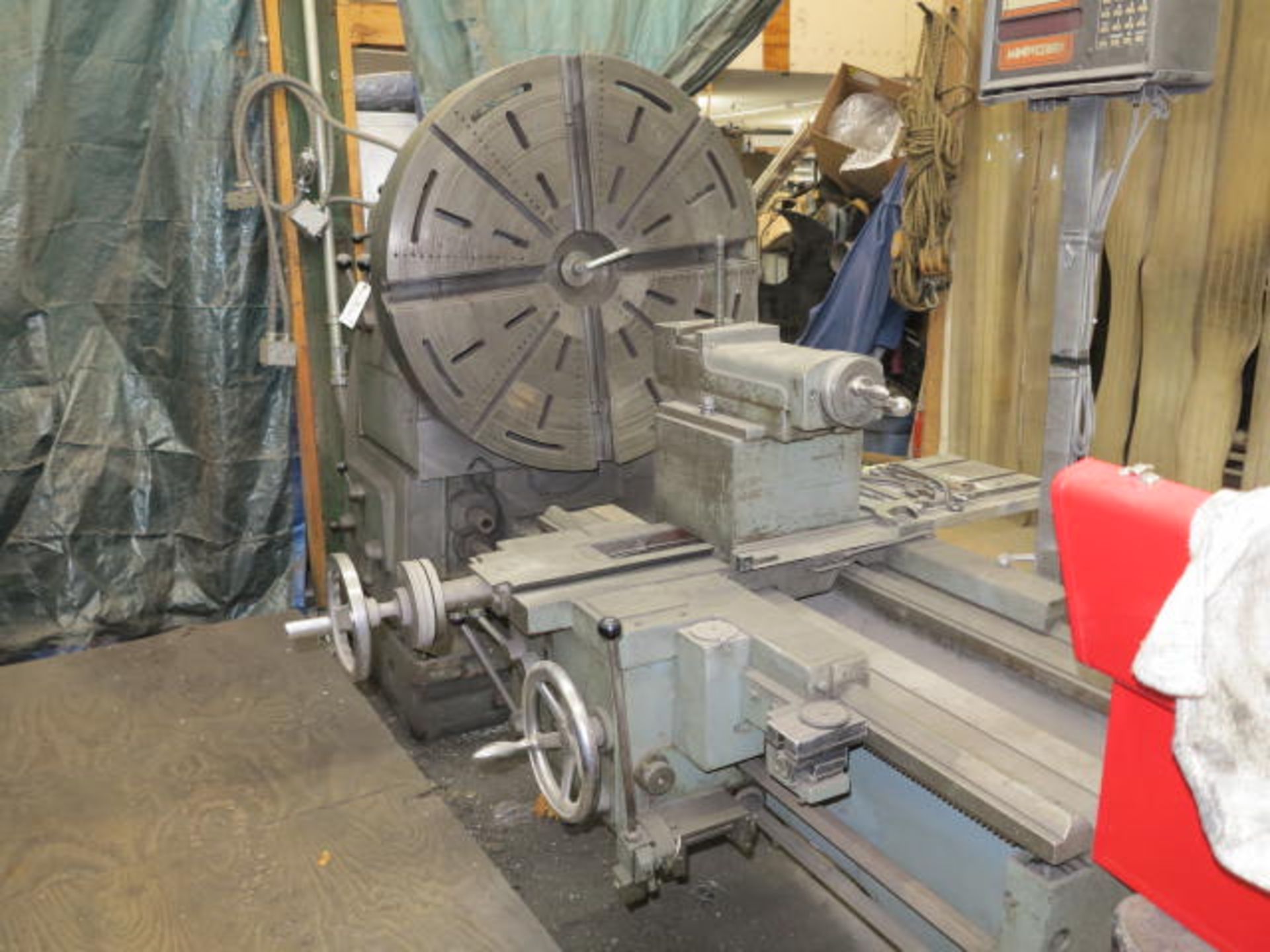IMPERIAL P30/47 Lathe 30'' Swing 10' Bed, Powered Saddle, Steady Rest, Tail Stock, 4 Jaw Chuck, 9- - Image 3 of 3