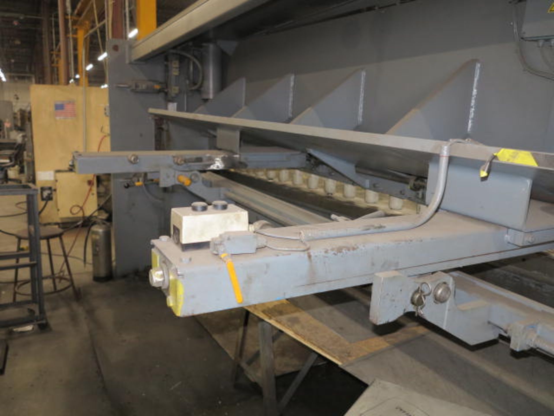 Atlantic Model HDS.12.3/8 Hydraulic Plate Shear, 220/440V, 25 Hp Motor, 12' Blade, Servo Back Gage - Image 6 of 7