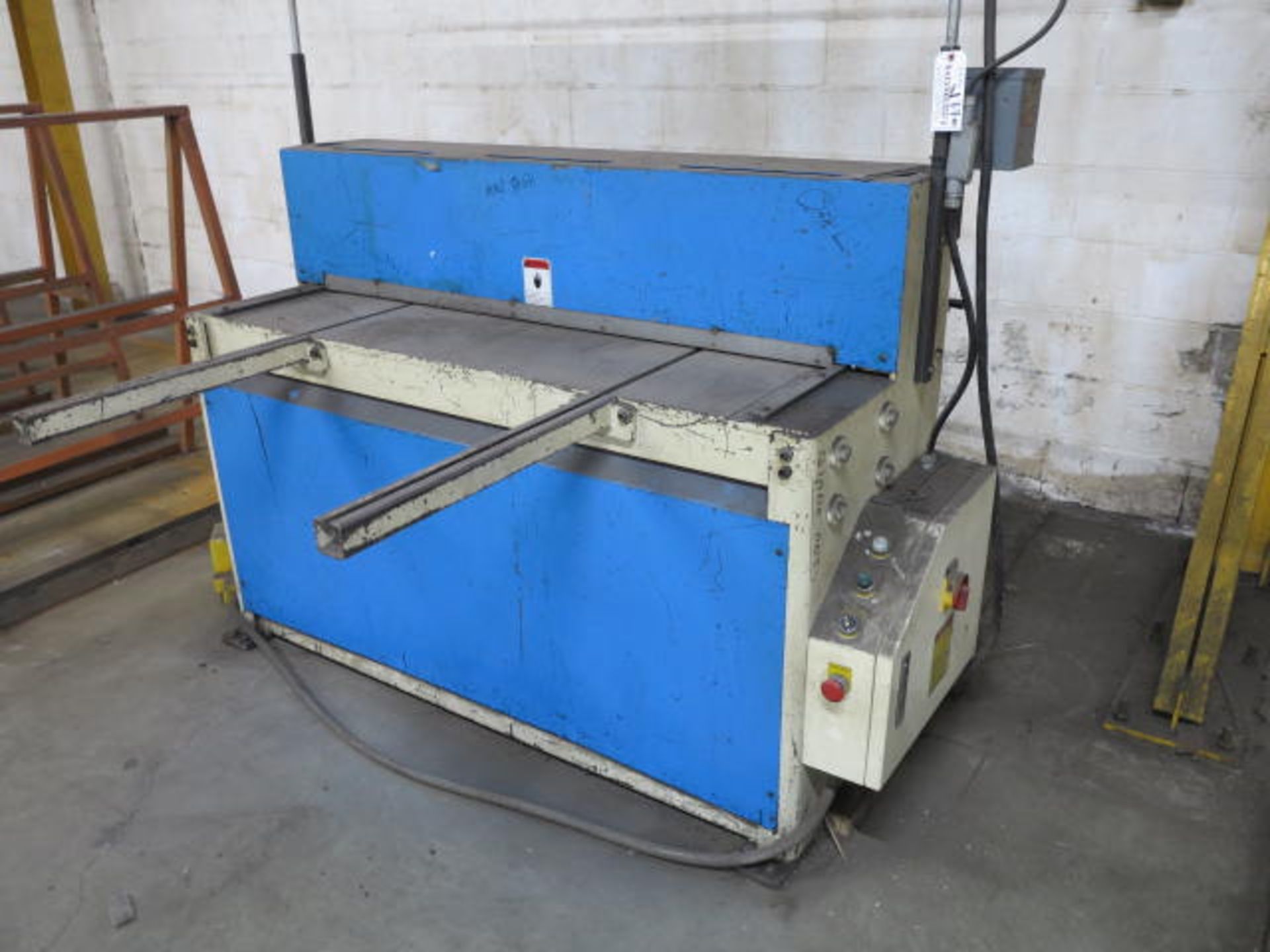 2000 Model H5210 Plate Shear Max 10 Gage x 4', S/N 4829 Hydraulic Action No Mfg Believed to be of