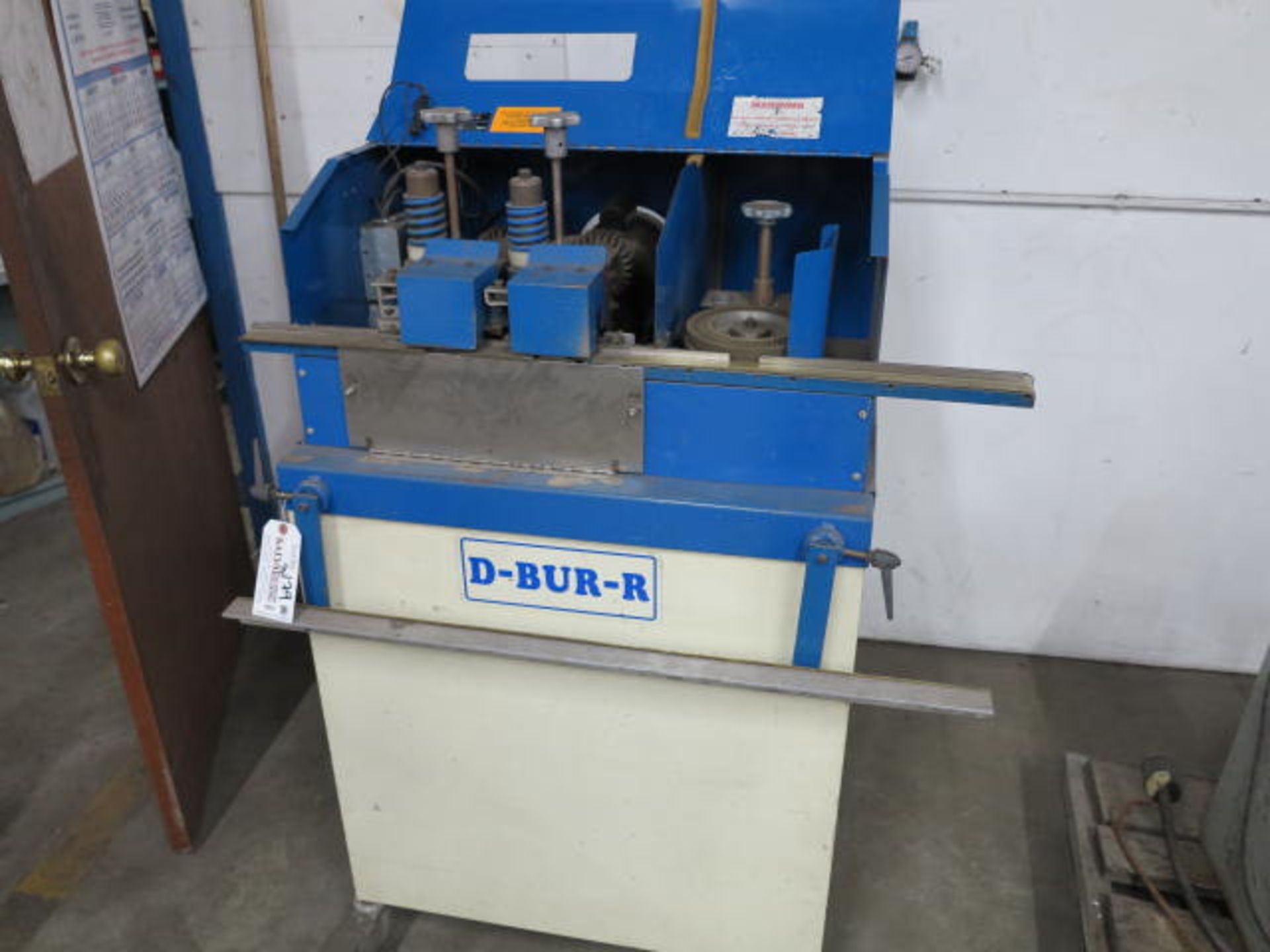 D-Burr-R Deburring Machine Model 131, S/N 3352, Single Phase