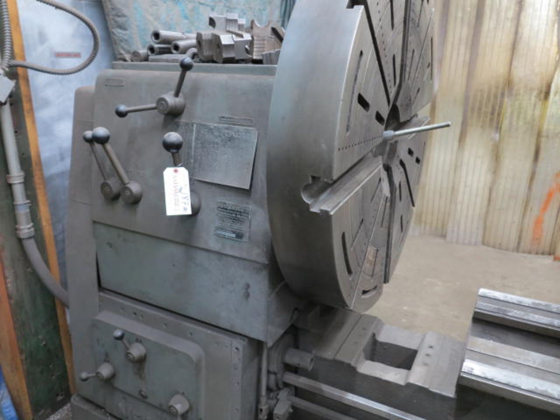 MEUSER & CO 40'' Lathe s/n M4L-38360 Short Bed - Image 4 of 4