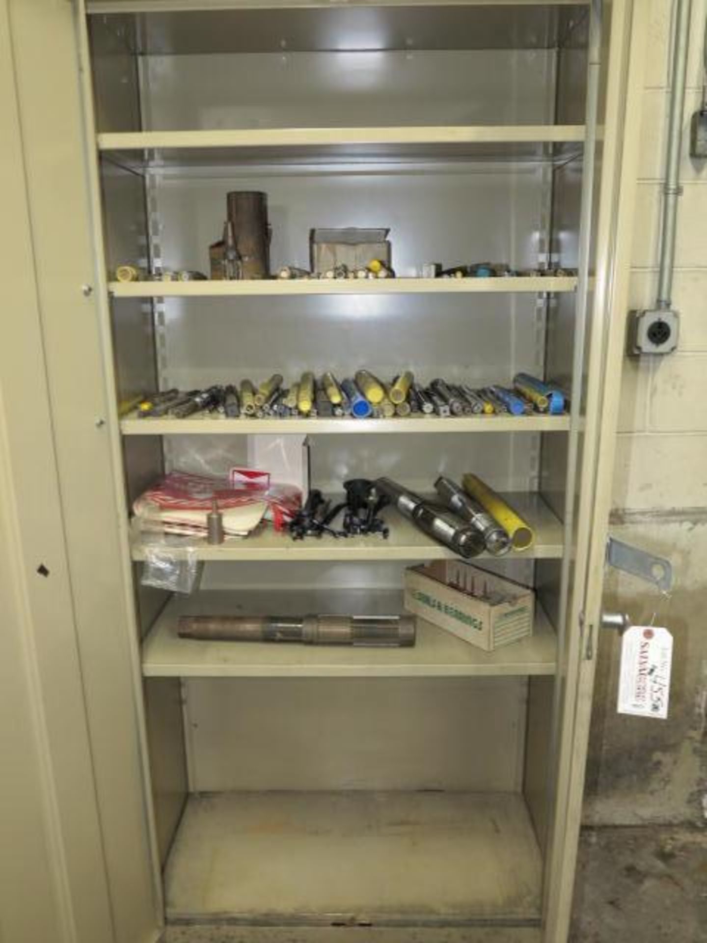 2 Door Storage Cabinets and Contents of Reamers up to 2''