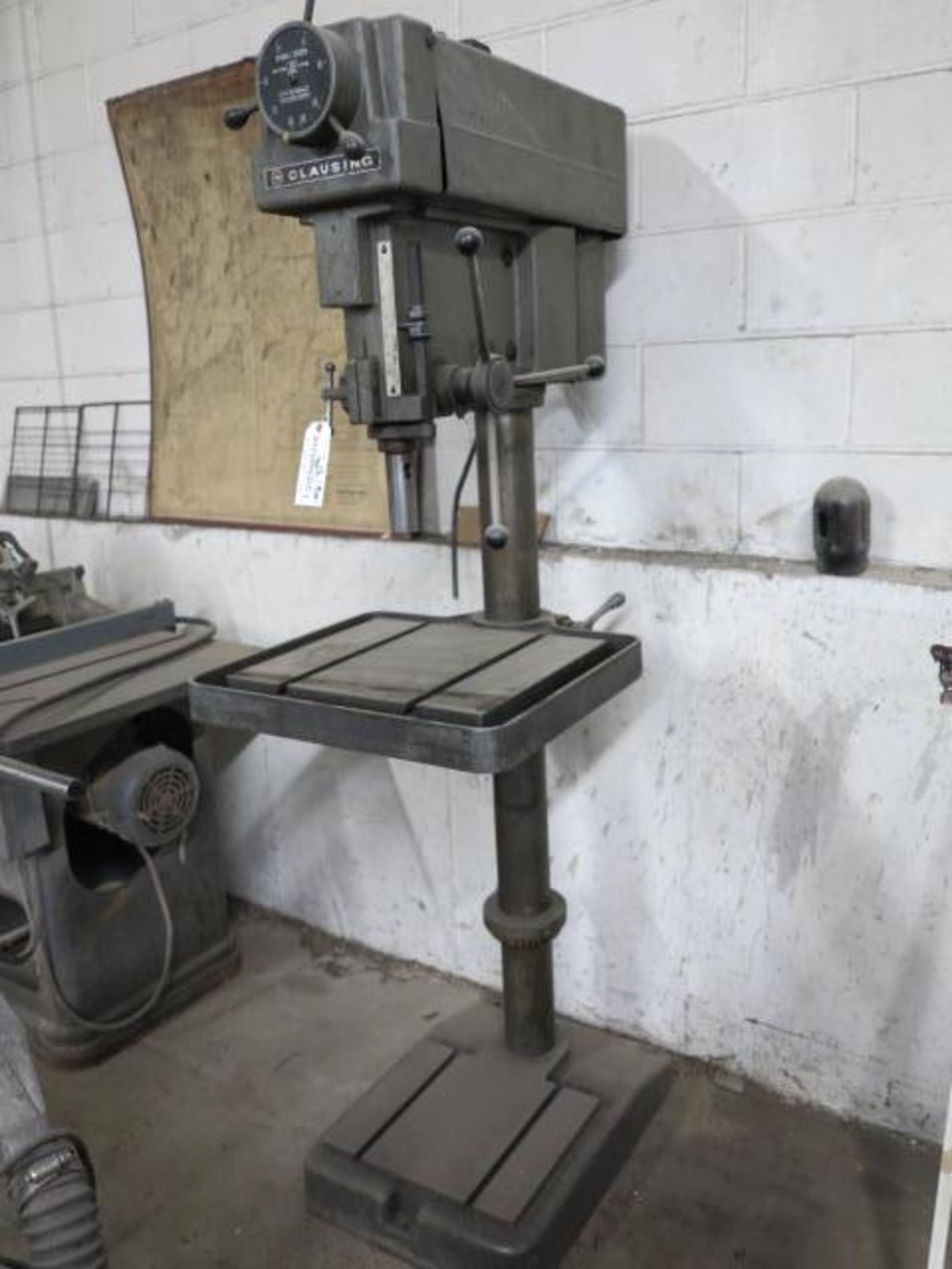 Clausing Model 2276 Floor Drill S/N 519669