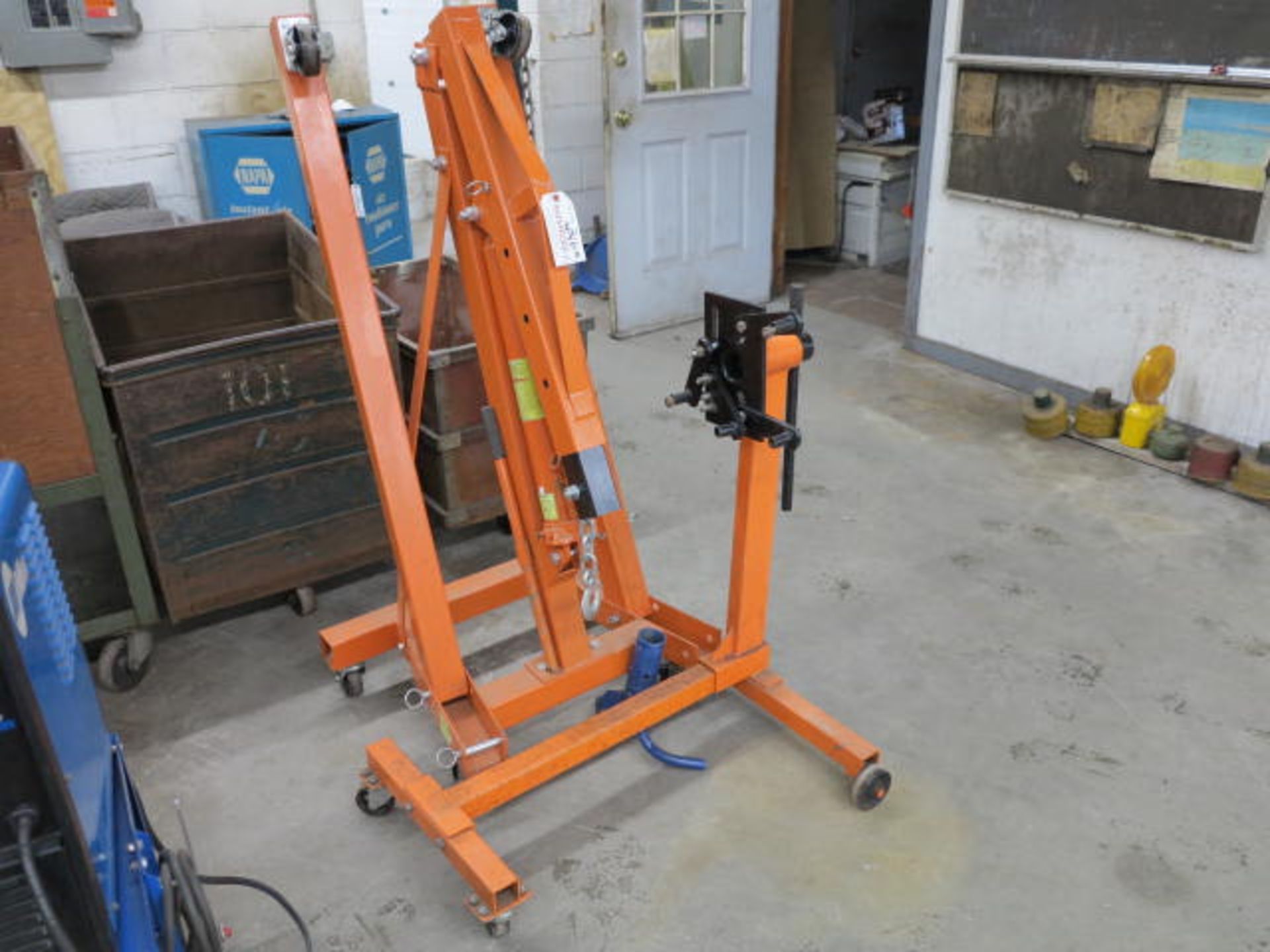 1 Ton Fold-able Engine Hoist and Engine Stand