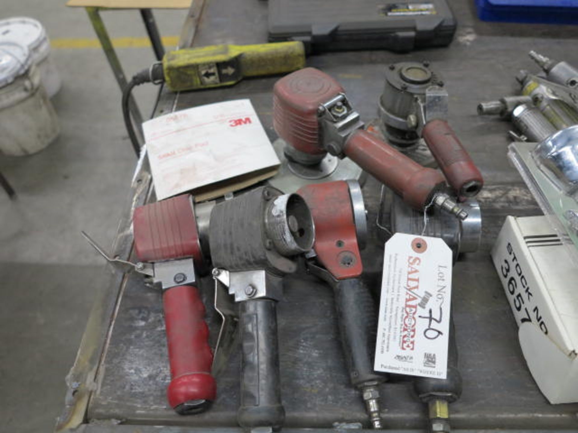 Lot Pneumatic Disc Grinders