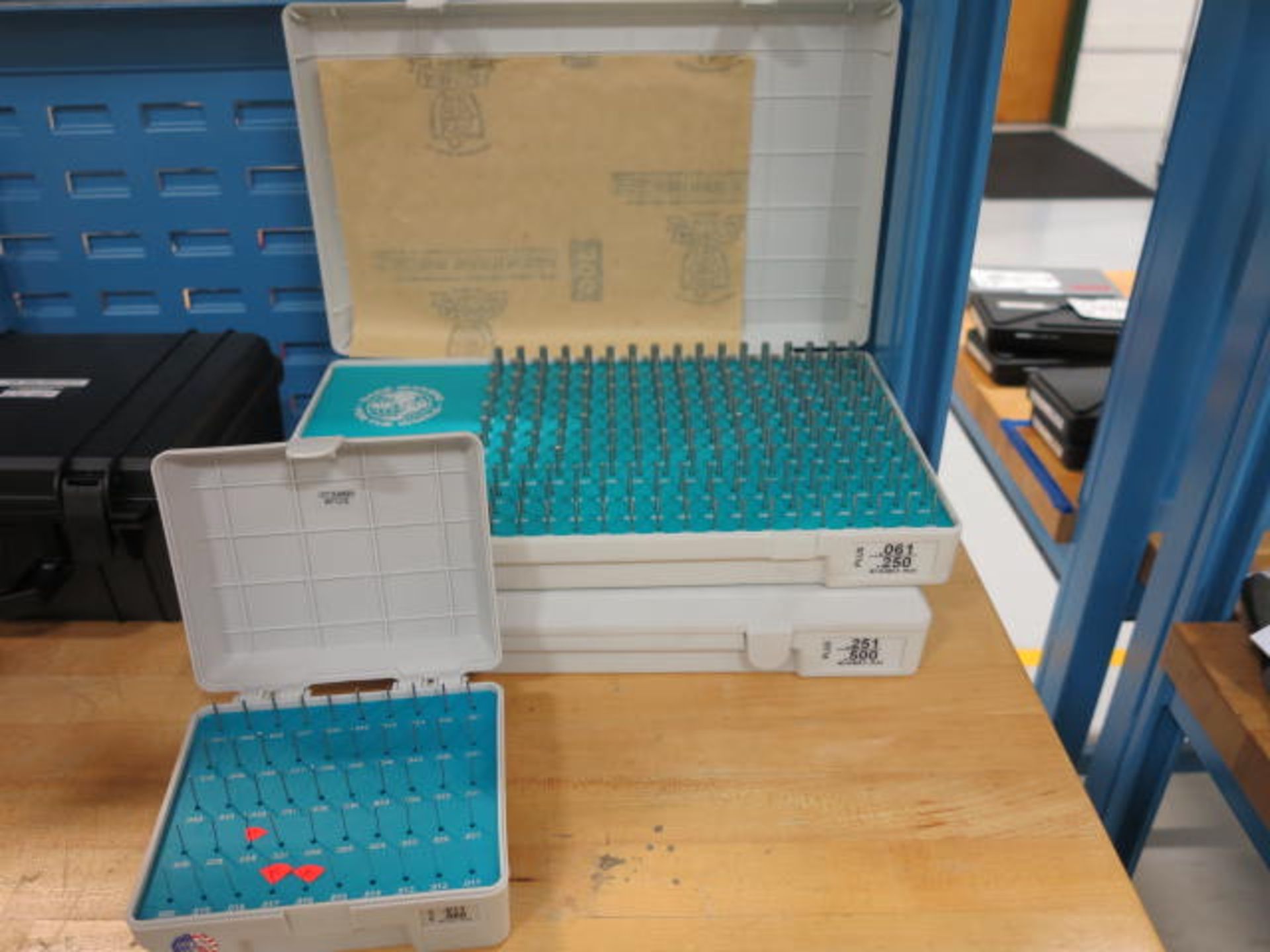 Lot Pin Gage Set +- .011 - .500