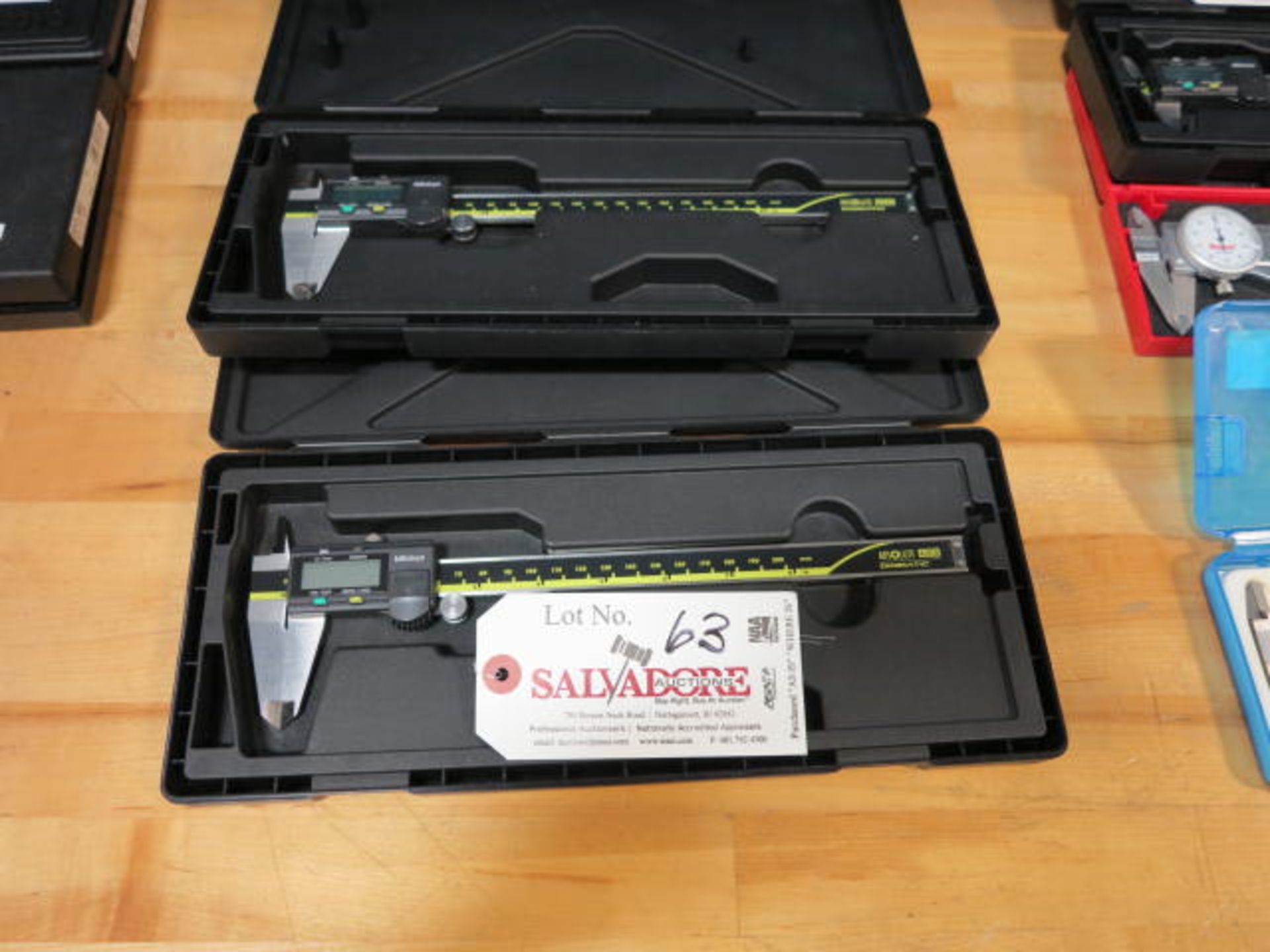 Lot (2) Mitutoyo 8'' Digital Calipers