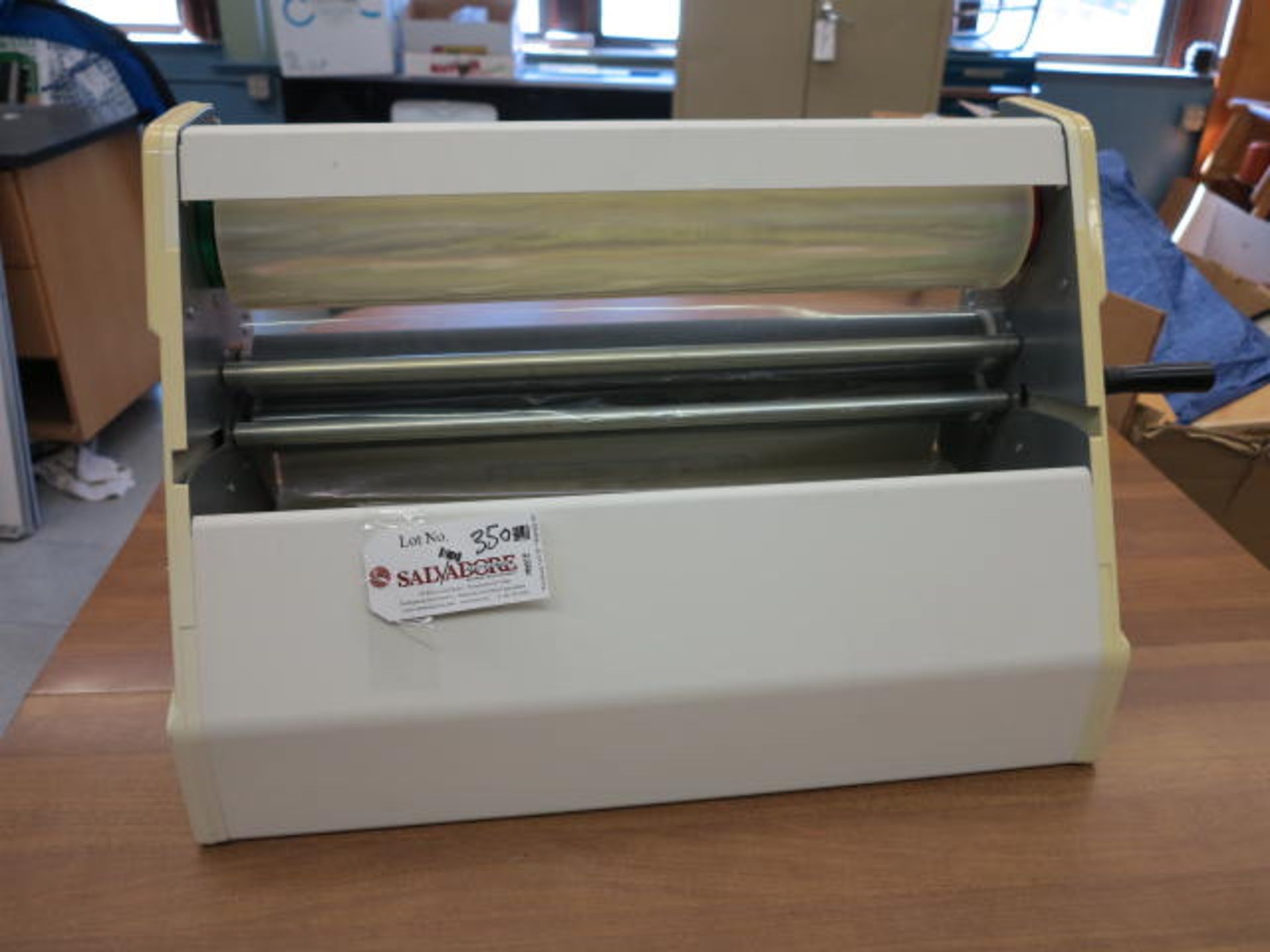 Varitronics Model 14555 Laminating System Located in Room 12