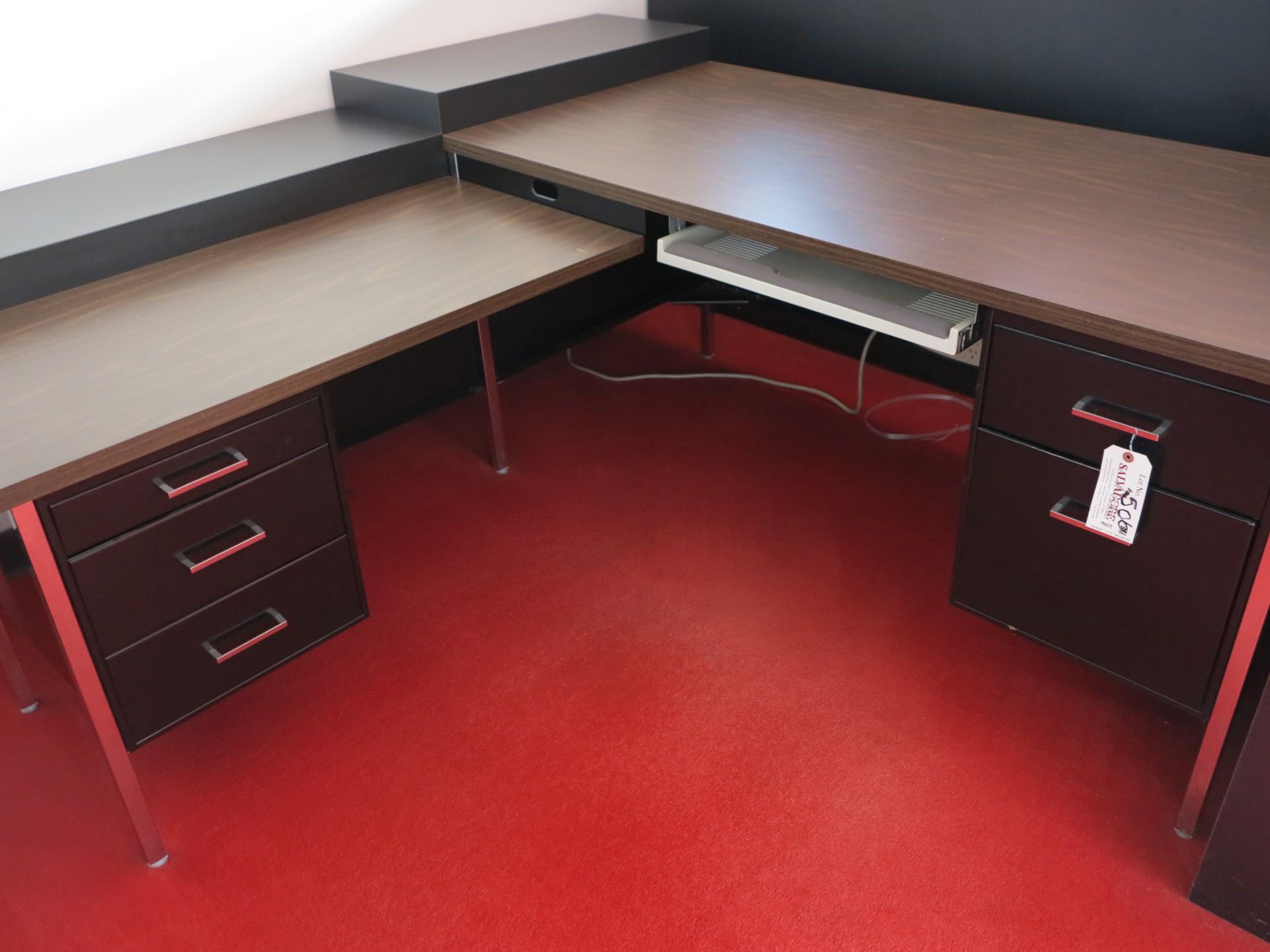 L Shaped Desk 60'' x 70'' Located in Smithfield, RI