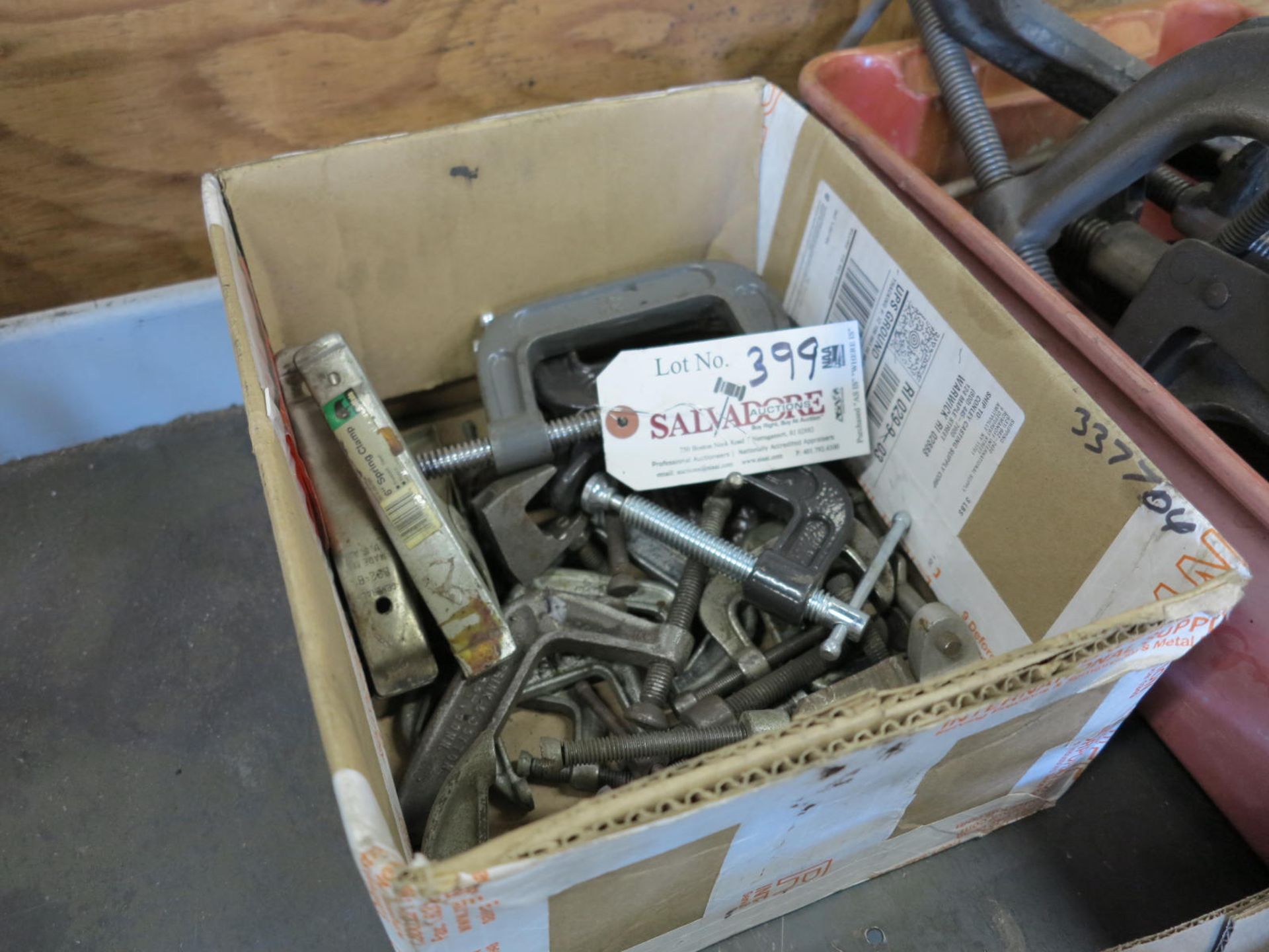 Lot C Clamps Located in Warwick RI