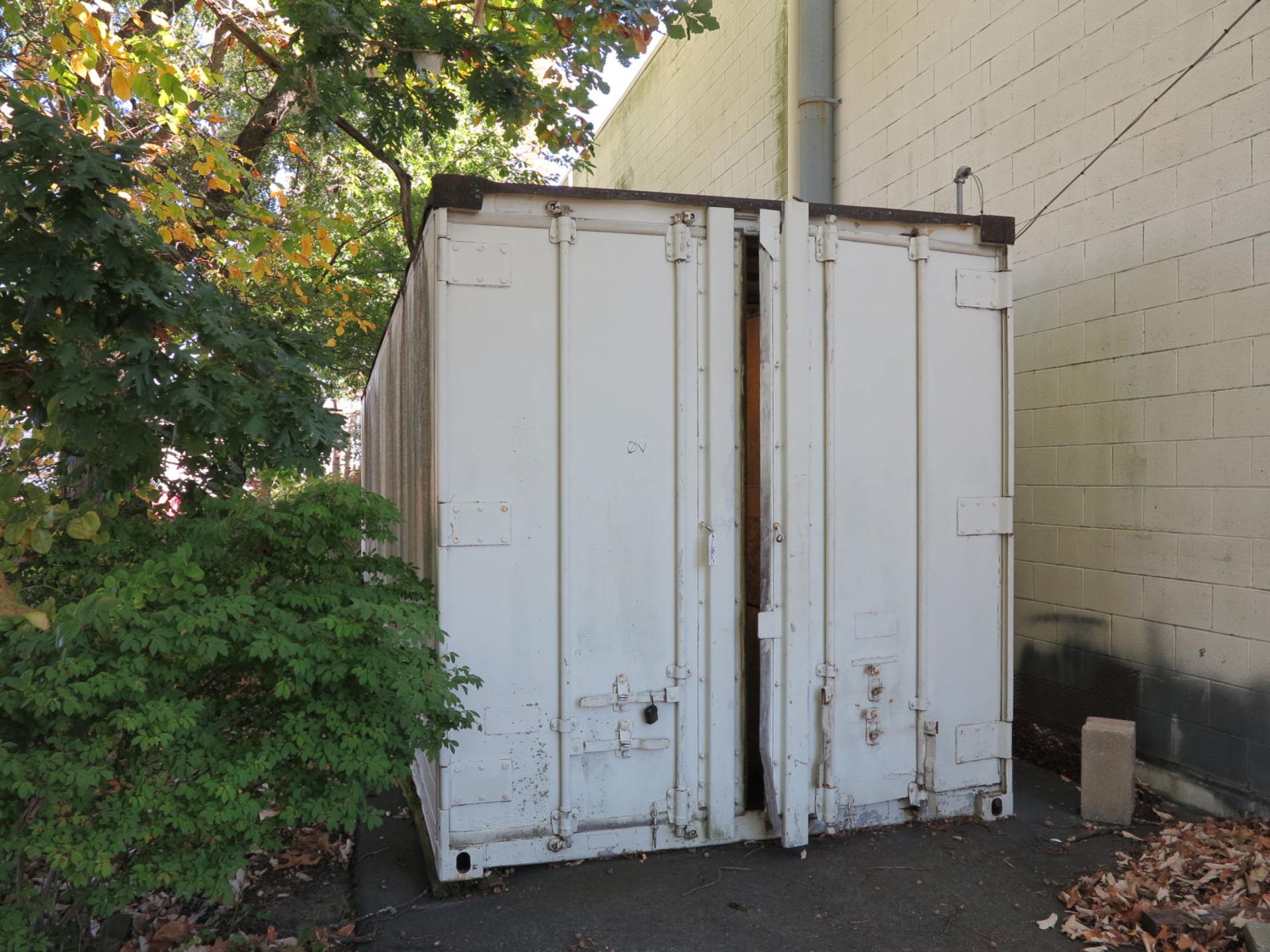 40' Sea Container Located in Warwick RI Container Cannot be moved until contents have been removed