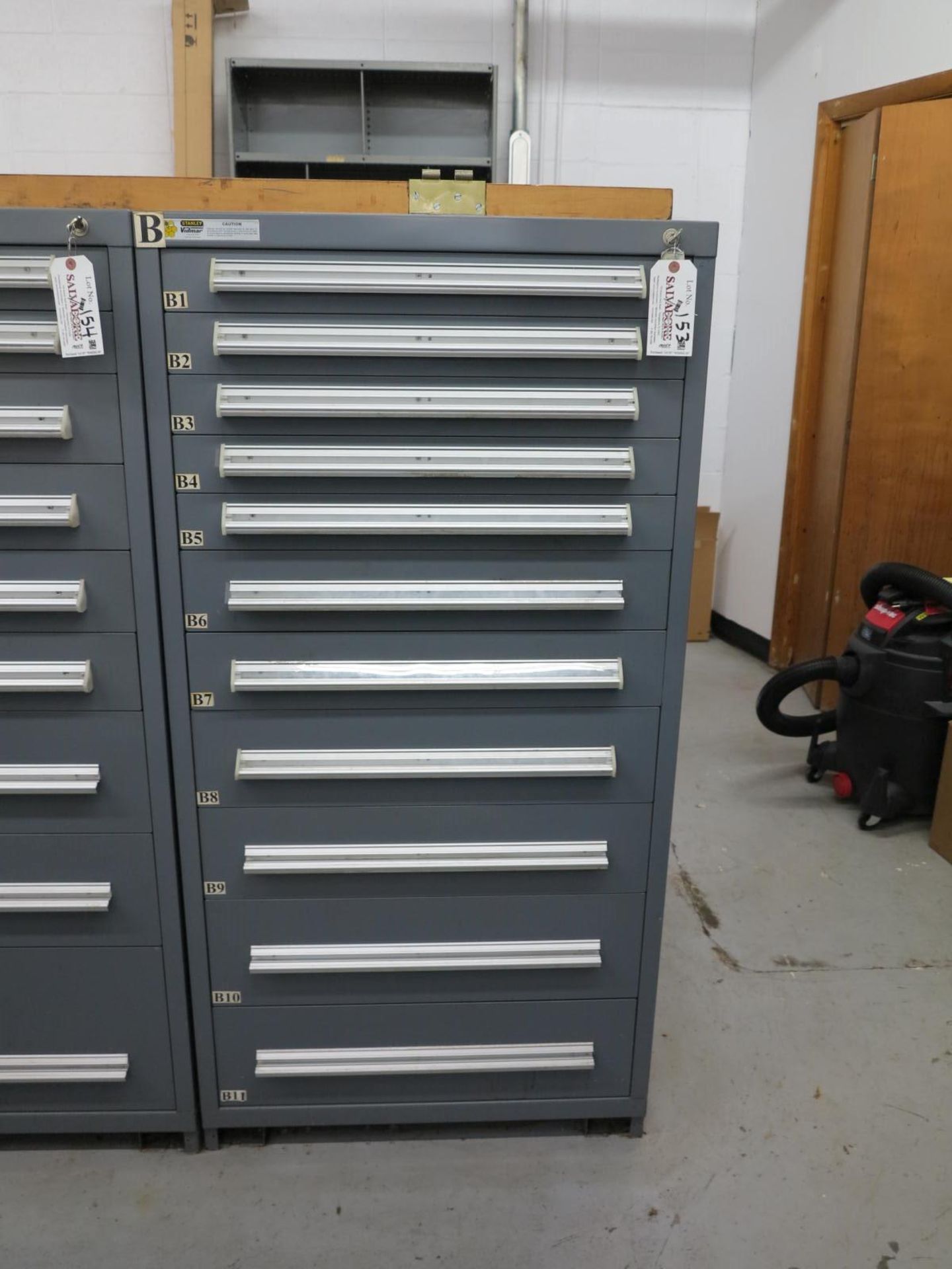 Stanley Vidmar Storage Cabinets empty Located in Smithfield RI