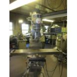 Sharp 3HP Milling Machine, 50'' Table, AcuRite DRO, S/N 50422350 at 12 Sheffield Ave, Newport