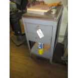 2 Drawer Steel Cart on Casters Located at 12 Sheffield Ave, Newport RI