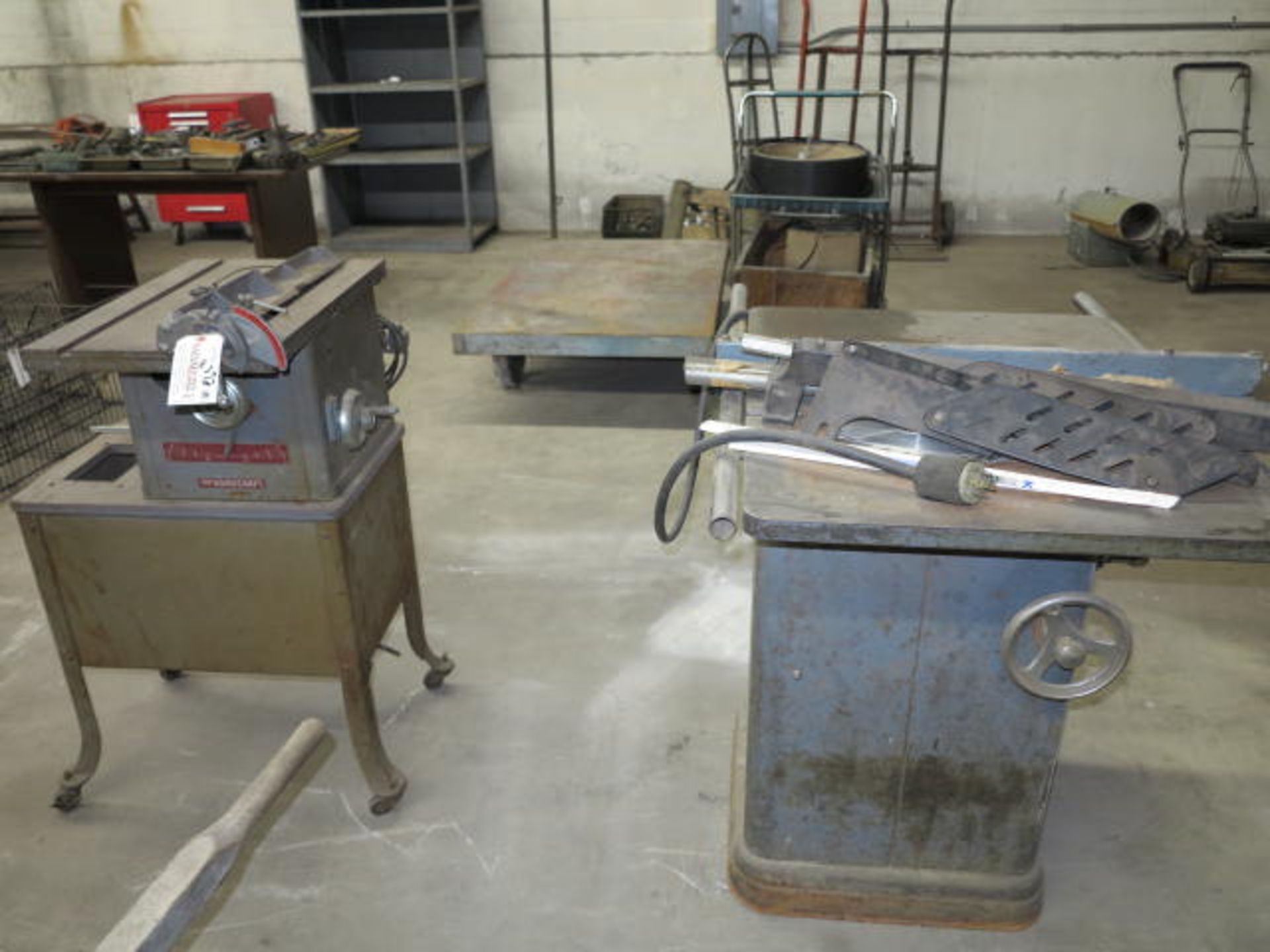 Lot (2) Table Saws