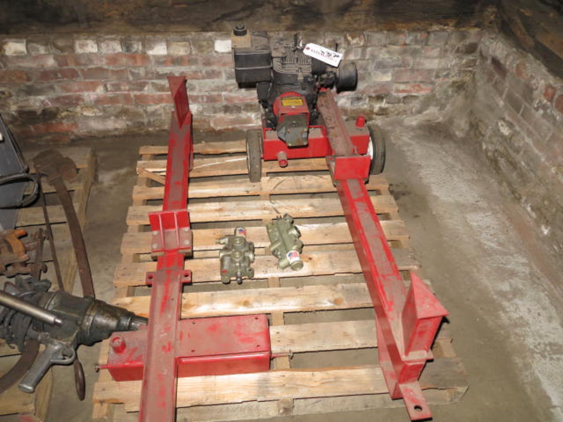 Log Splitter Manifold and Assembly Located at 93 Macondrey St Cumberland, RI