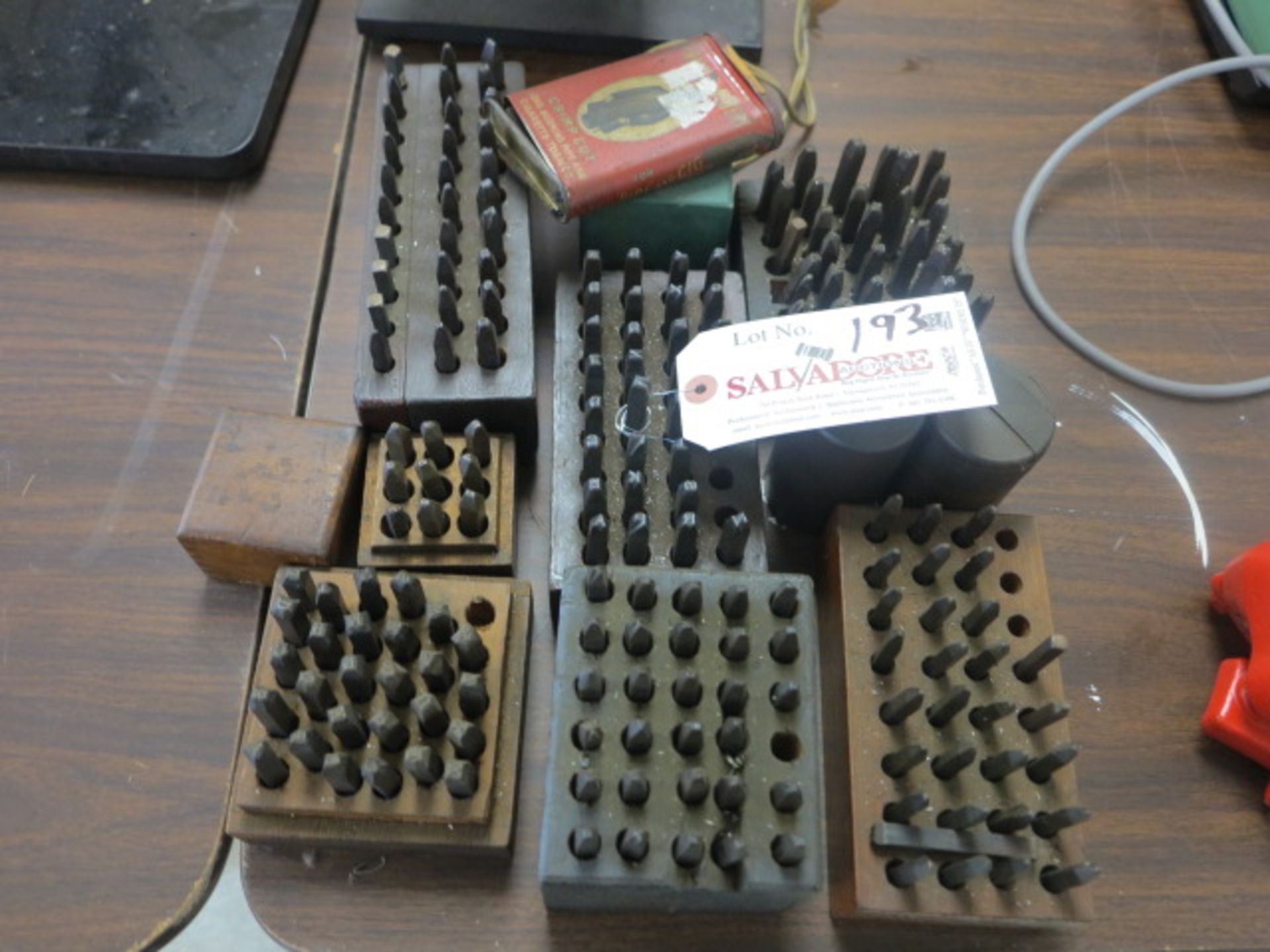 Lot Steel Punches Located at 12 Sheffield Ave, Newport RI
