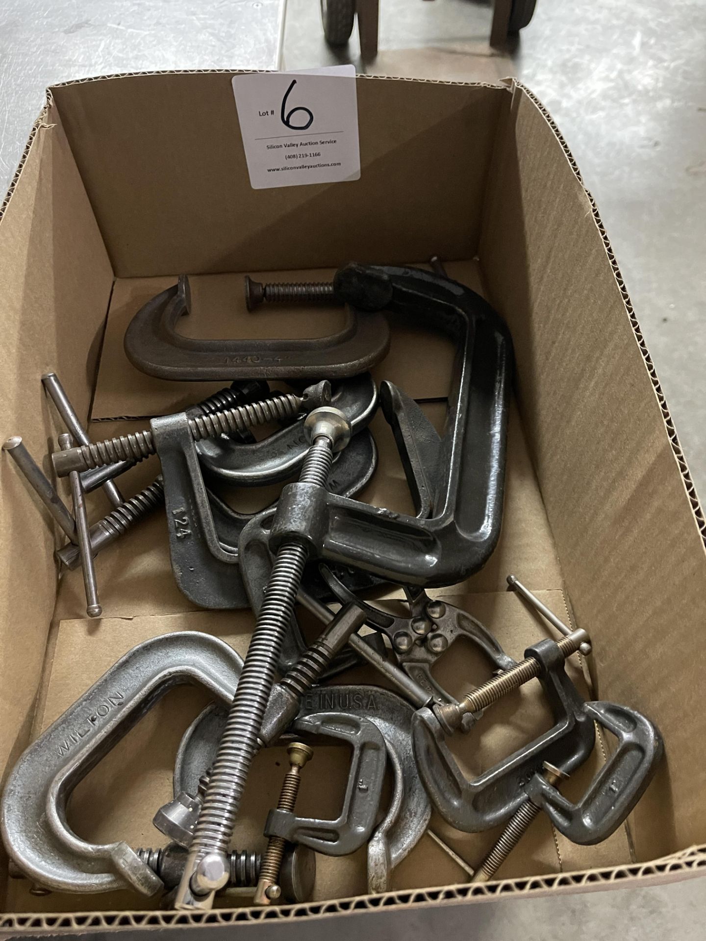 Miscellaneous "C" clamps - Image 2 of 2