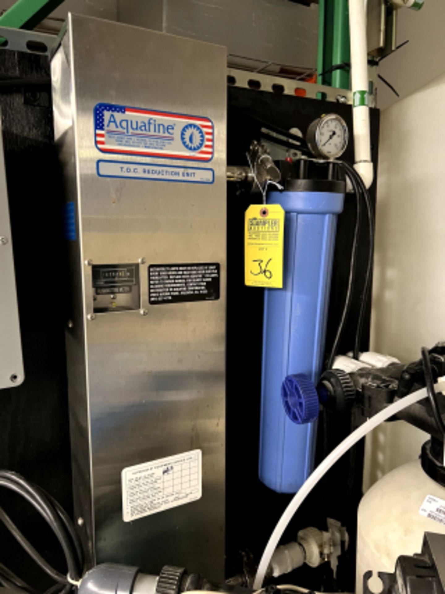 AQUAFINE TOC REDUCTION UNIT