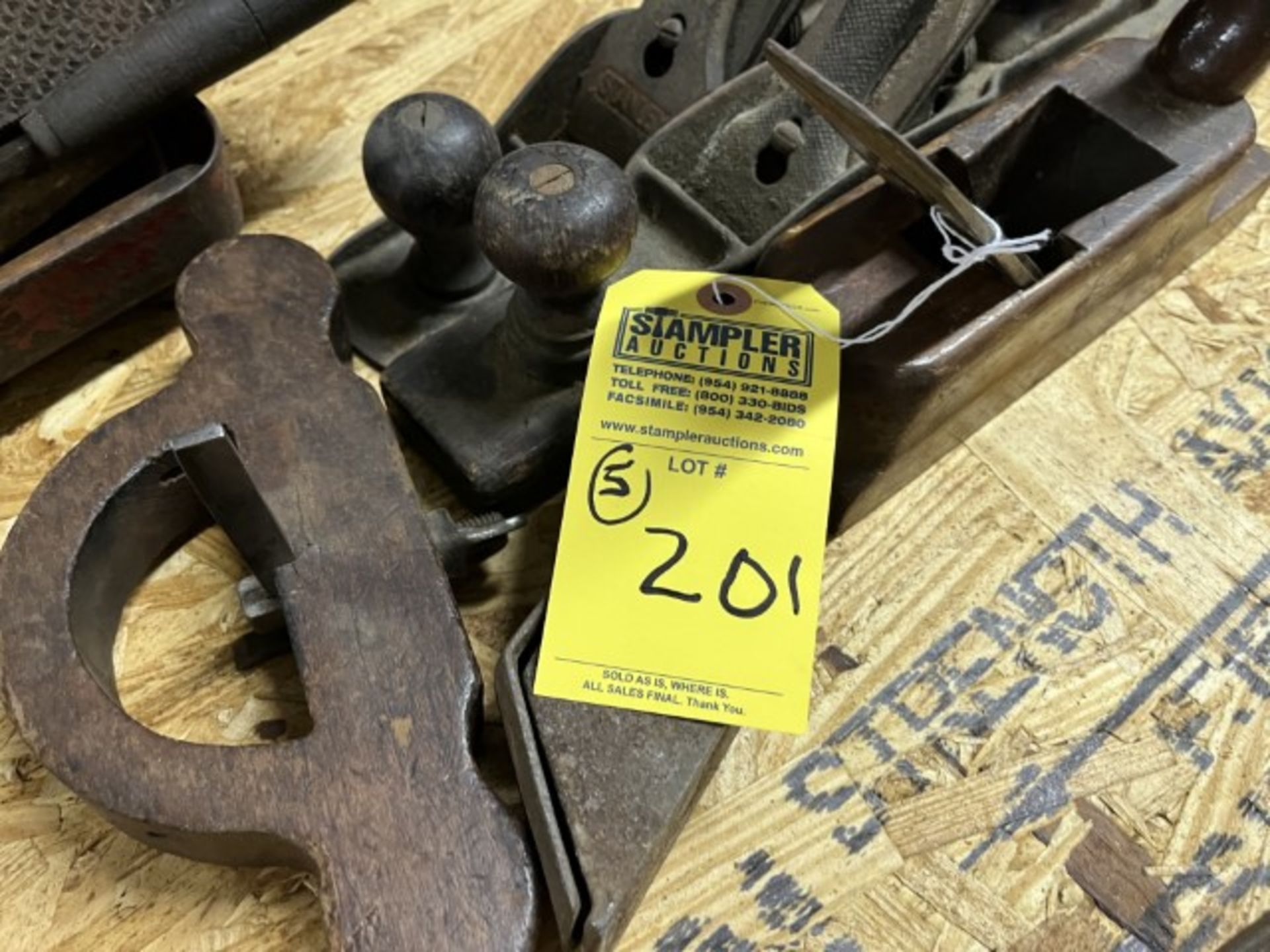 ASSORTED LARGE VINTAGE PLANERS - Image 3 of 6