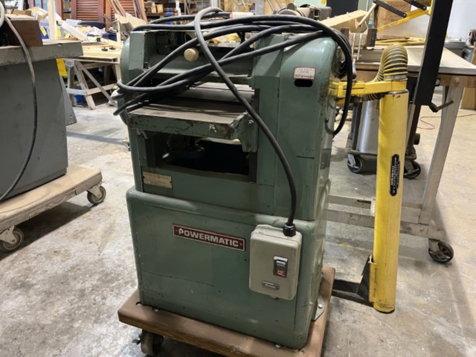 POWERLINE 100 12'' PLANER ON ROLLING BASE - SERIAL No. 7800134 - Image 3 of 8