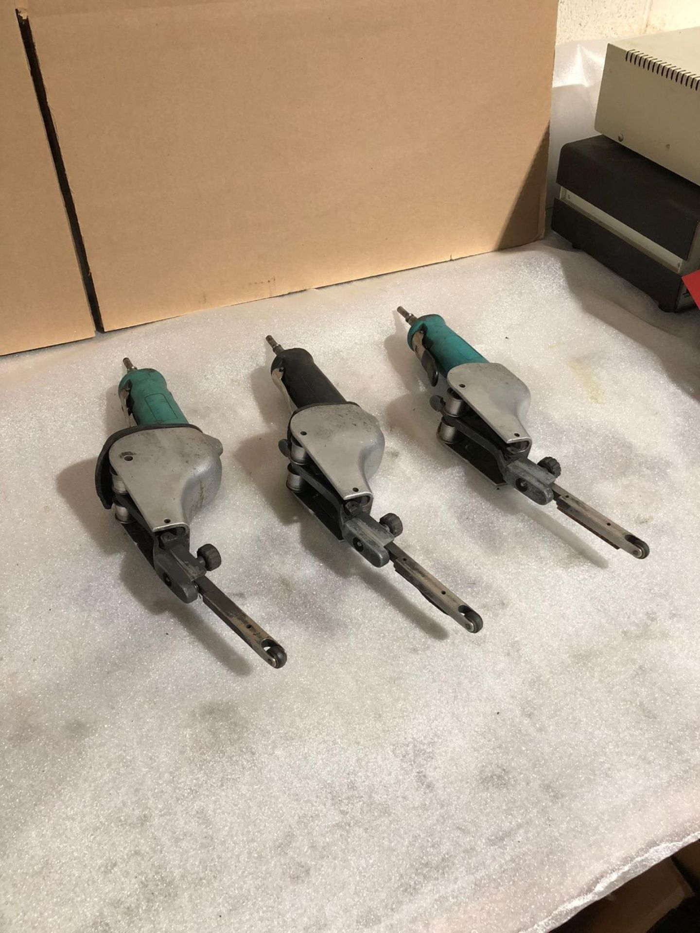 Lot of 3 (3 units) Pneumatic Handheld Sander Units - Image 3 of 3