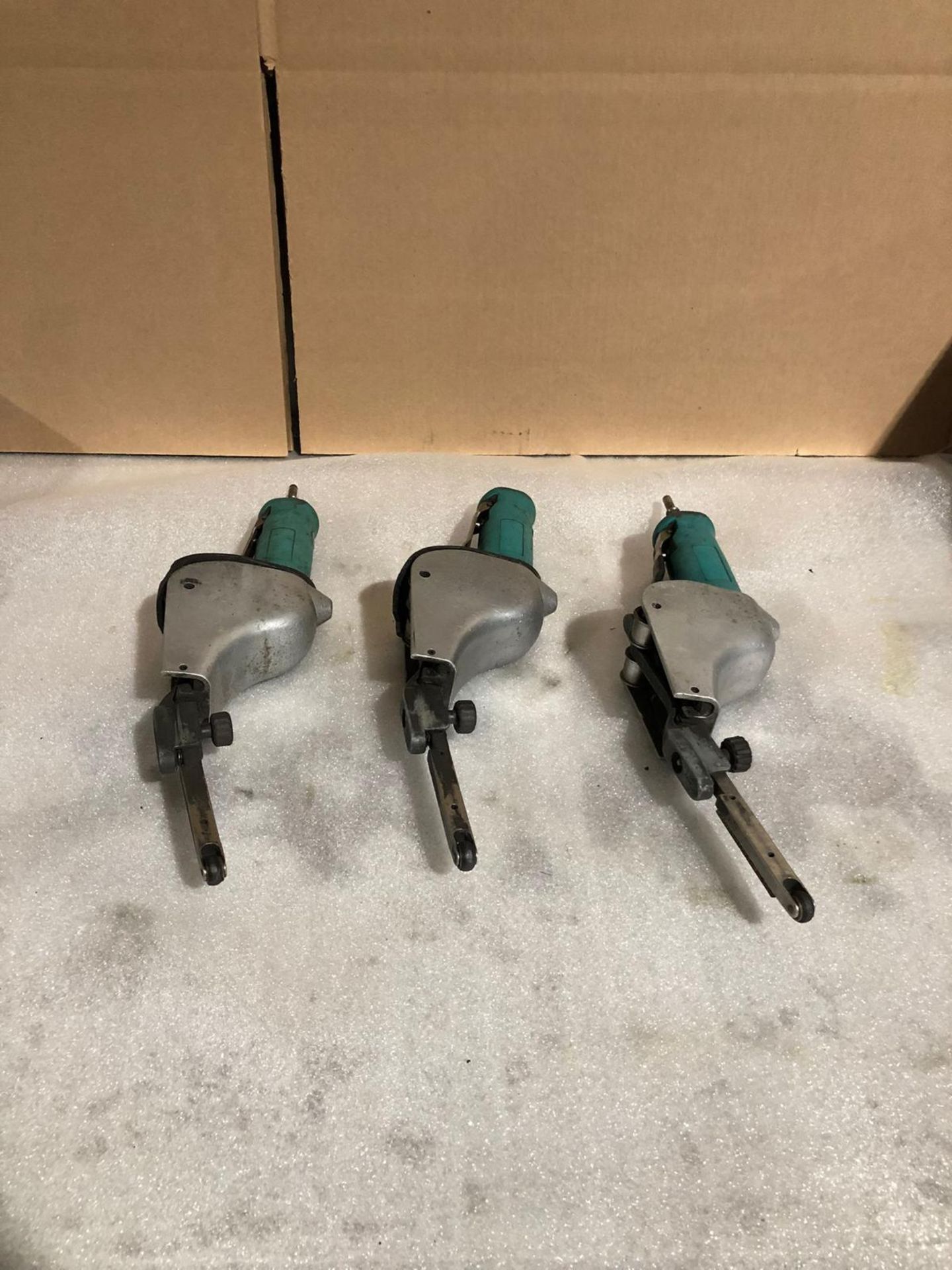 Lot of 3 (3 units) Pneumatic Handheld Sander Units - Image 4 of 4